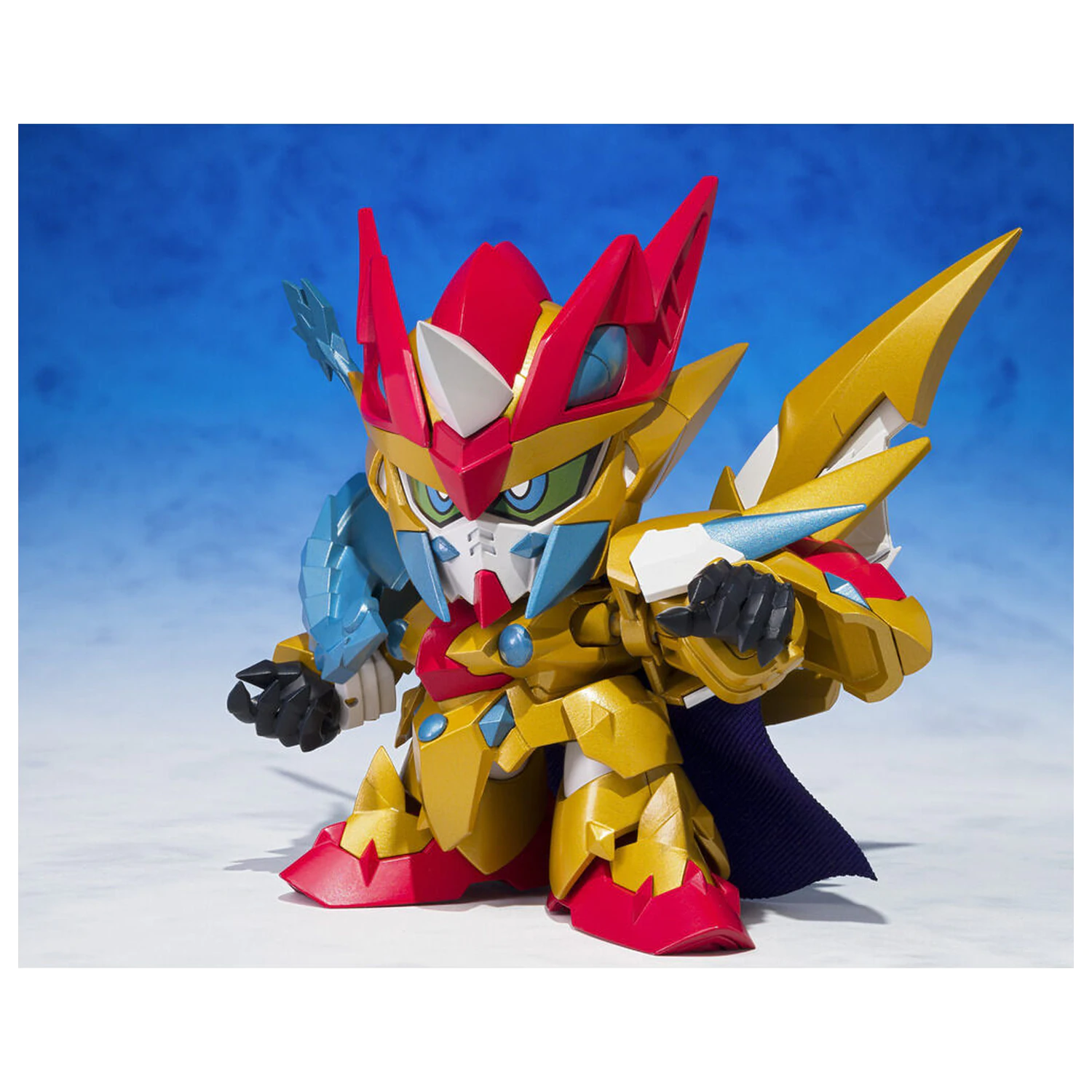 Mobile Suit Gundam Ganso SD Gundam World Holy Dragon Knight Zero Gundam figura 8cm termékfotó