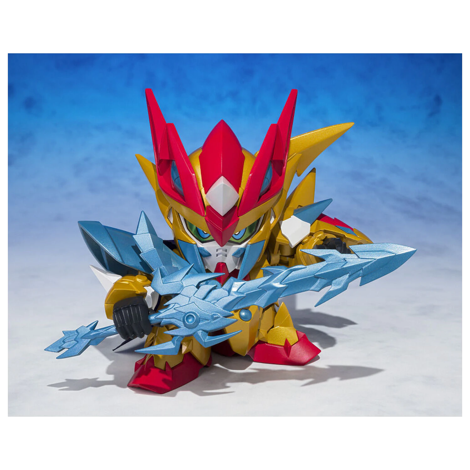 Mobile Suit Gundam Ganso SD Gundam World Holy Dragon Knight Zero Gundam figura 8cm termékfotó