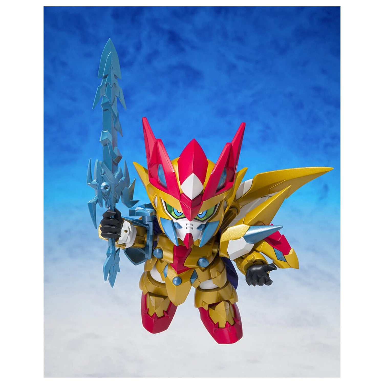 Mobile Suit Gundam Ganso SD Gundam World Holy Dragon Knight Zero Gundam figura 8cm termékfotó