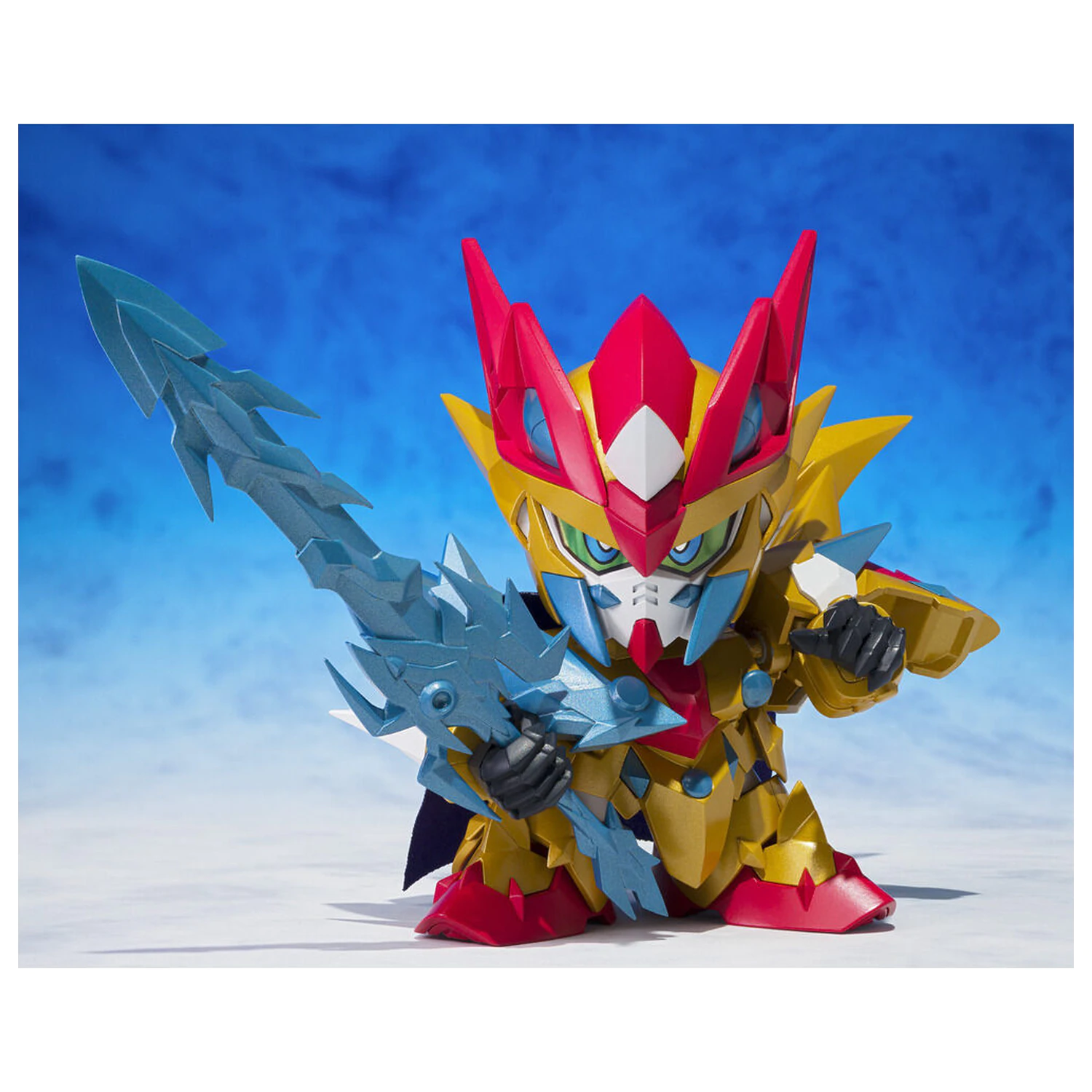 Mobile Suit Gundam Ganso SD Gundam World Holy Dragon Knight Zero Gundam figura 8cm termékfotó