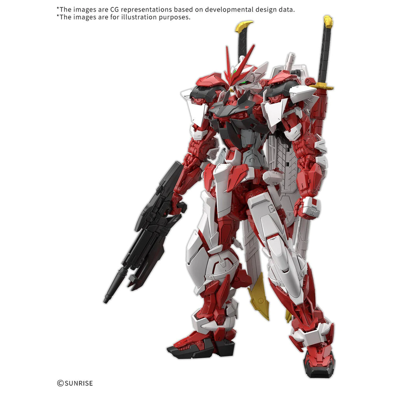 Mobile Suit Gundam - Gundam Liberty Astray Red Frame MG 1/100 modell készlet termékfotó