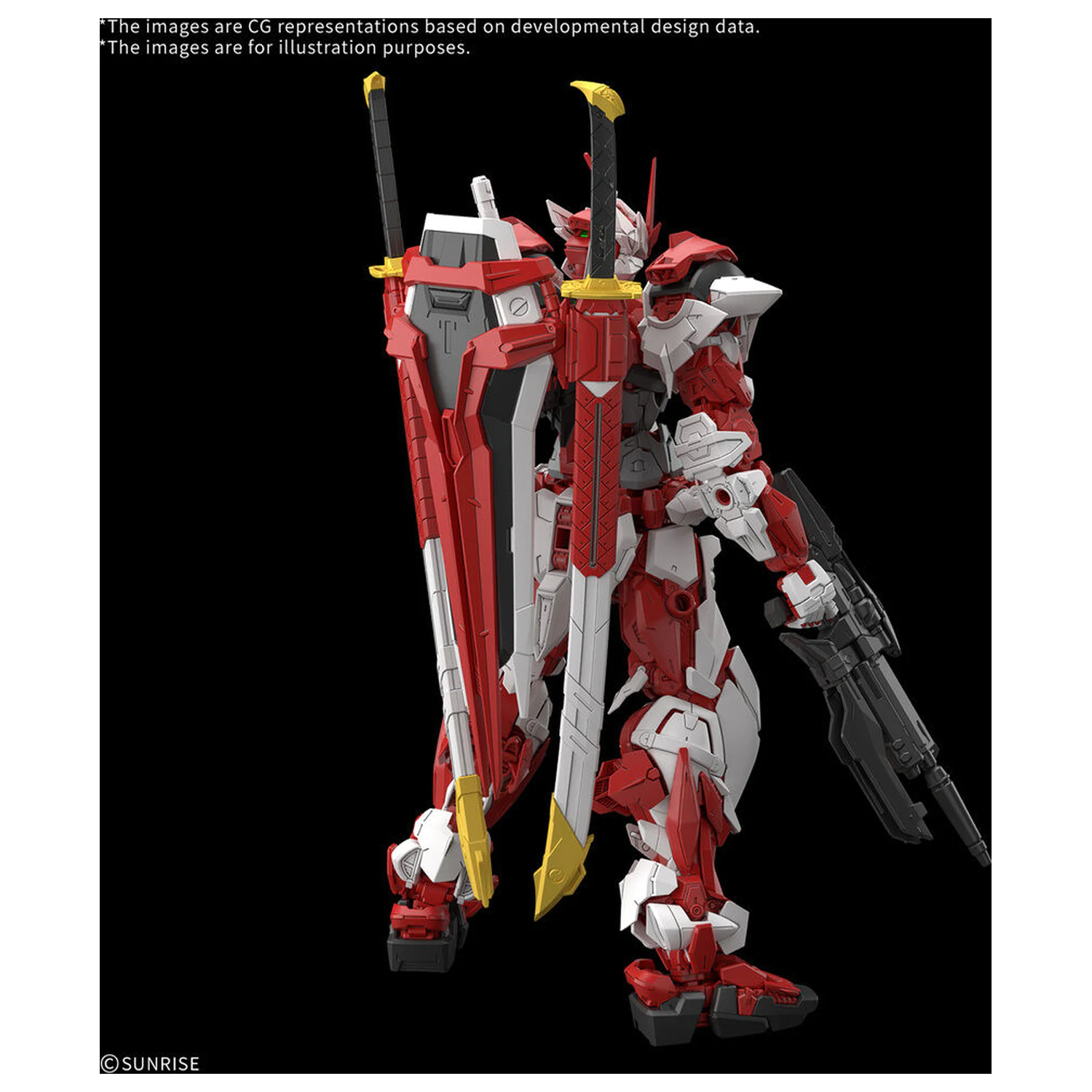 Mobile Suit Gundam - Gundam Liberty Astray Red Frame MG 1/100 modell készlet termékfotó