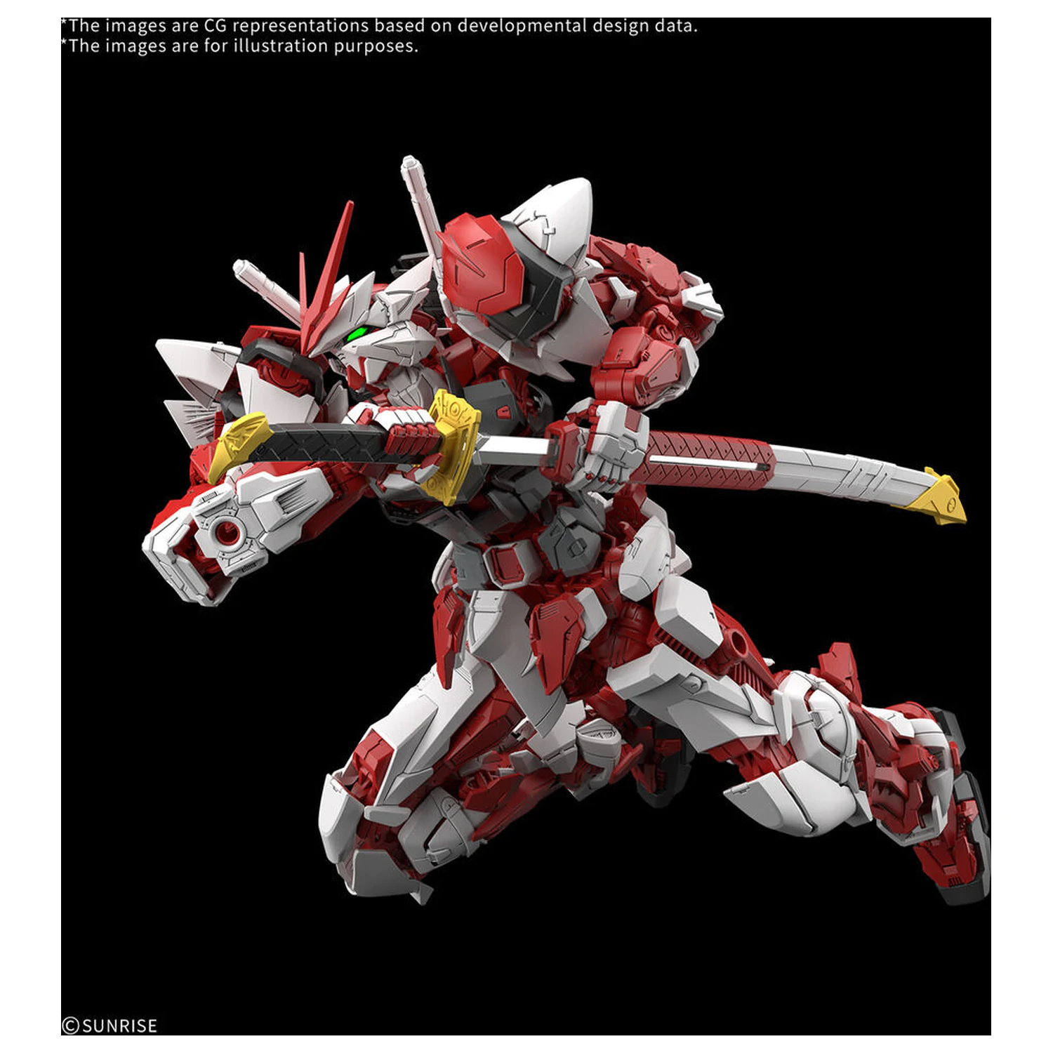 Mobile Suit Gundam - Gundam Liberty Astray Red Frame MG 1/100 modell készlet termékfotó