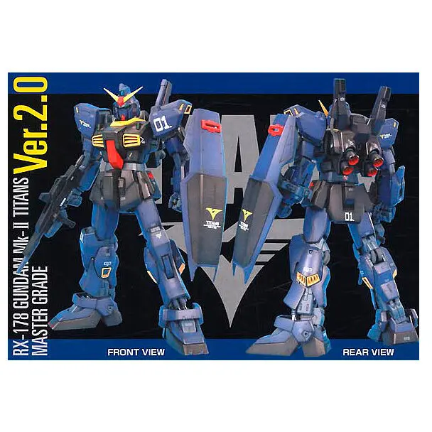 Mobile Suit Gundam Gundam MK-II Titans Ver. 2.0 modell készlet figura 18cm termékfotó