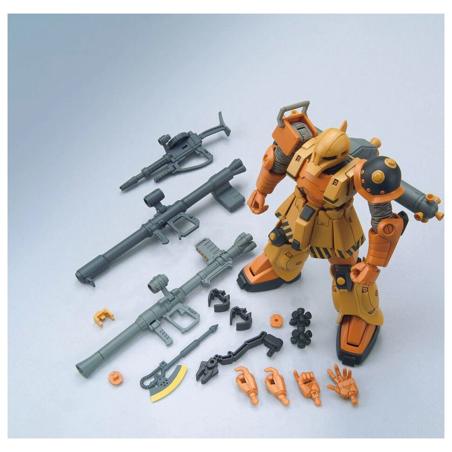 Mobile Suit Gundam HG 1/144 MS-05 Zaku I Thunderbolt ver modell készlet figura termékfotó