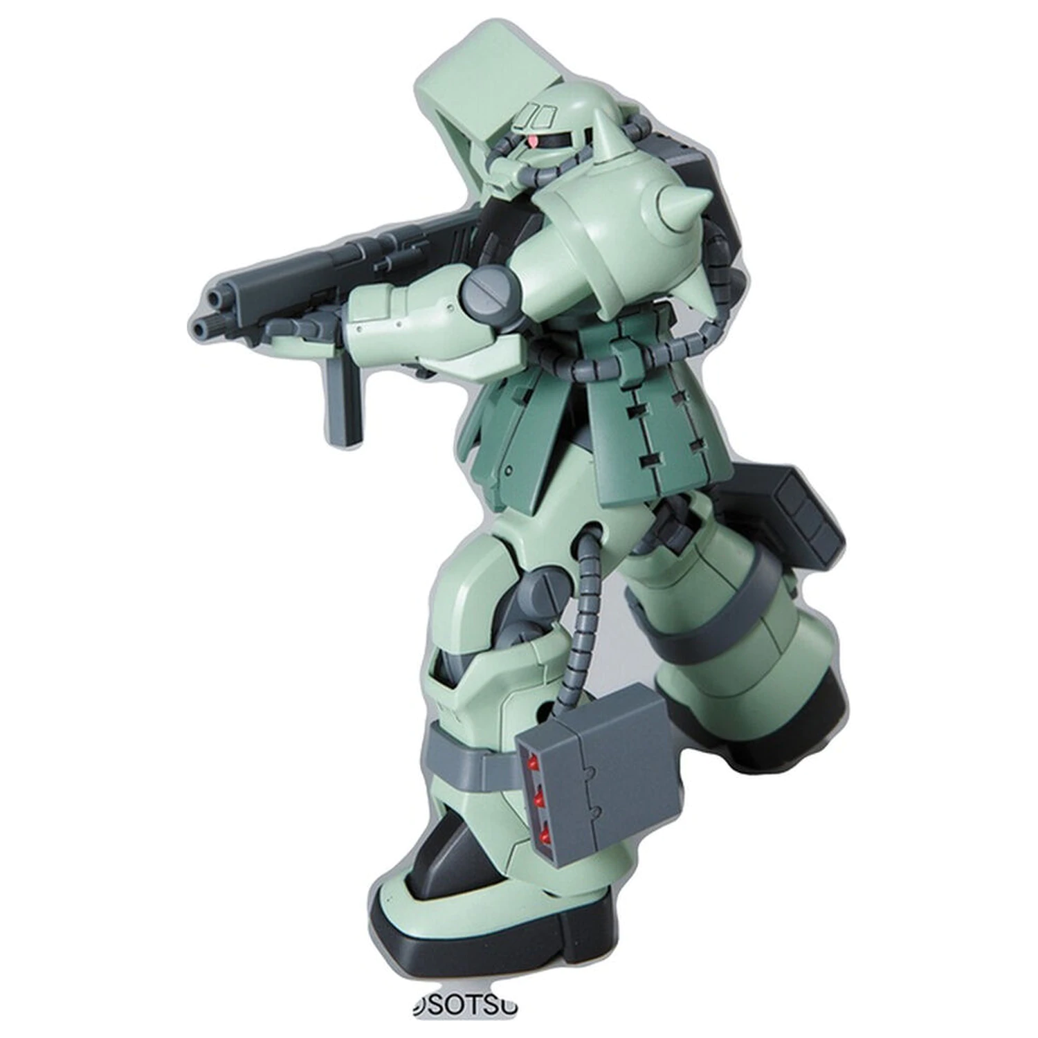 Mobile Suit Gundam HGUC 1/144 MS-06F-2 F2-ZAKU Zeon Type modell készlet termékfotó