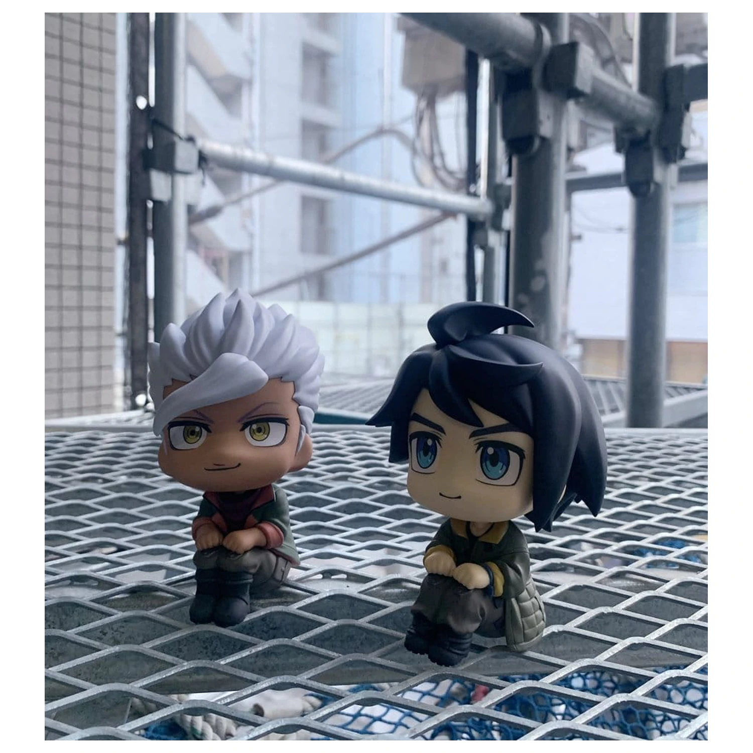 Mobile Suit Gundam Iron-Blooded Orphans Look Up Mikazuki Augus & Orga Itsuka PVC szobor figurák 11 cm (with gift)        termékfotó