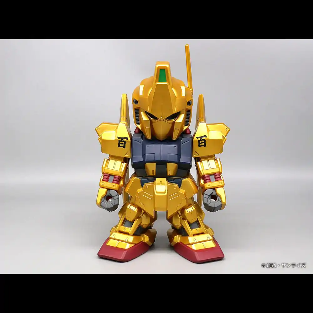 Mobile Suit Gundam Jumbo Sofbi Vinyl figura Hyakushiki Gold Ver. 30 cm  termékfotó