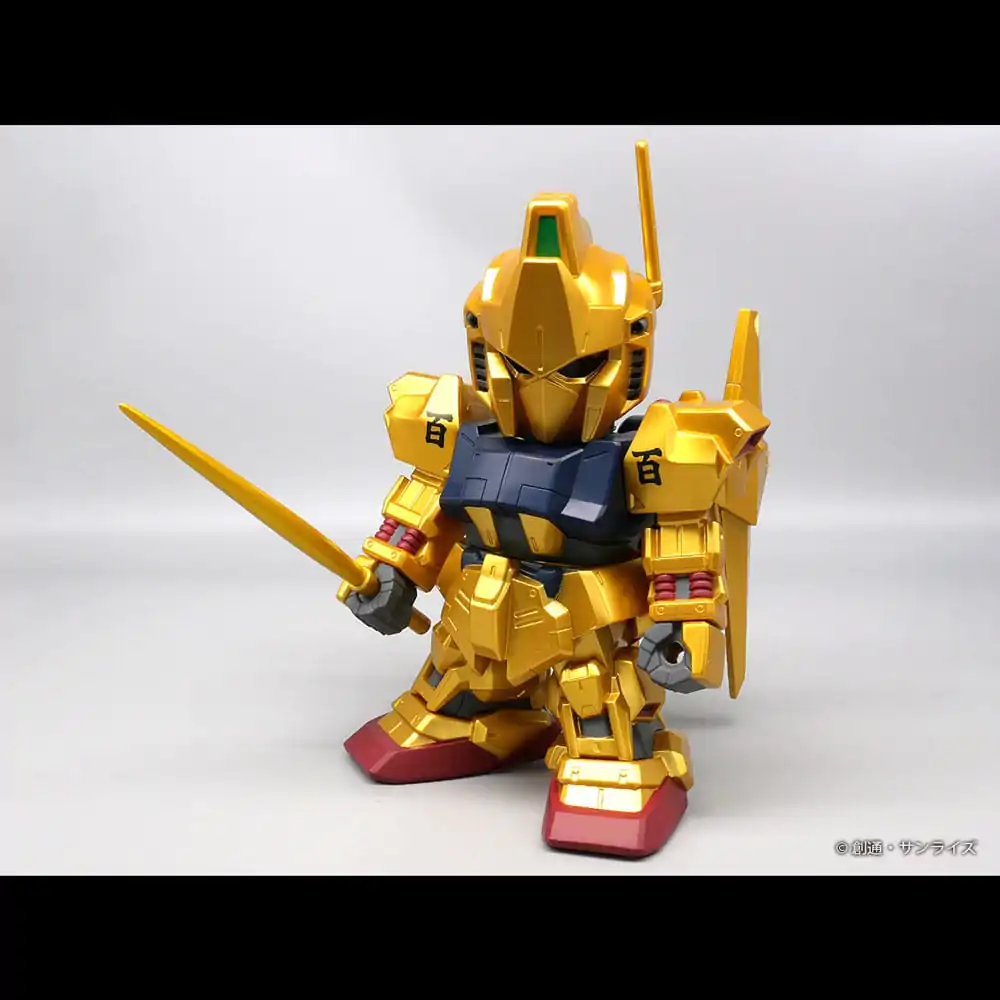 Mobile Suit Gundam Jumbo Sofbi Vinyl figura Hyakushiki Gold Ver. 30 cm  termékfotó