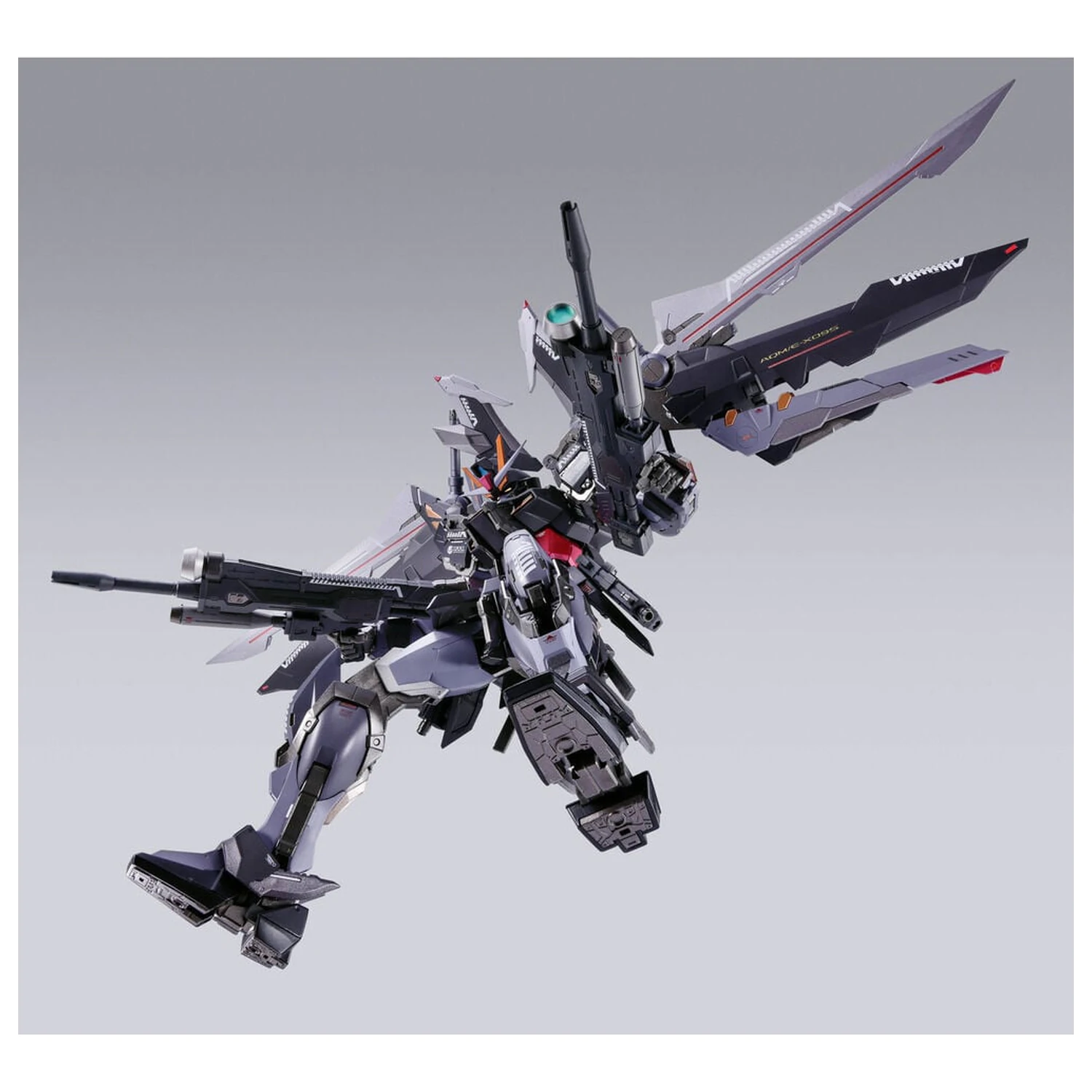 Mobile Suit Gundam Metal Robot Spirits Strike Noir Gundam 20th Memorial Color figura 18cm termékfotó