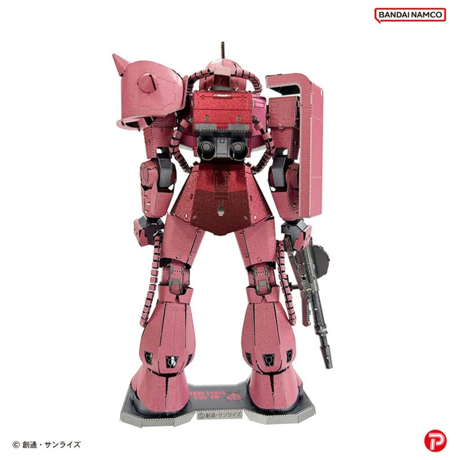 Mobile Suit Gundam Metallic Nano Puzzle Char´s Zaku modell készlet 13 cm  termékfotó