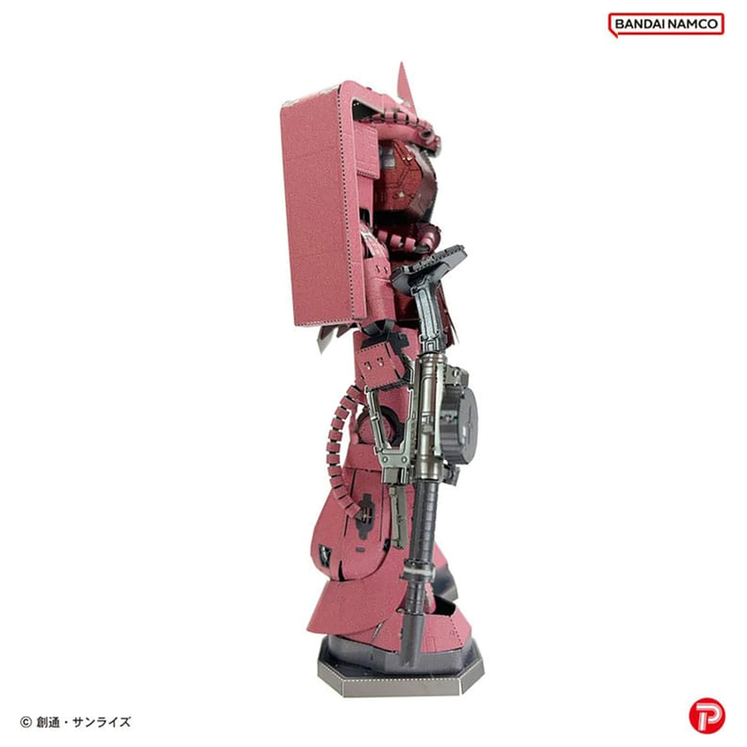 Mobile Suit Gundam Metallic Nano Puzzle Char´s Zaku modell készlet 13 cm  termékfotó