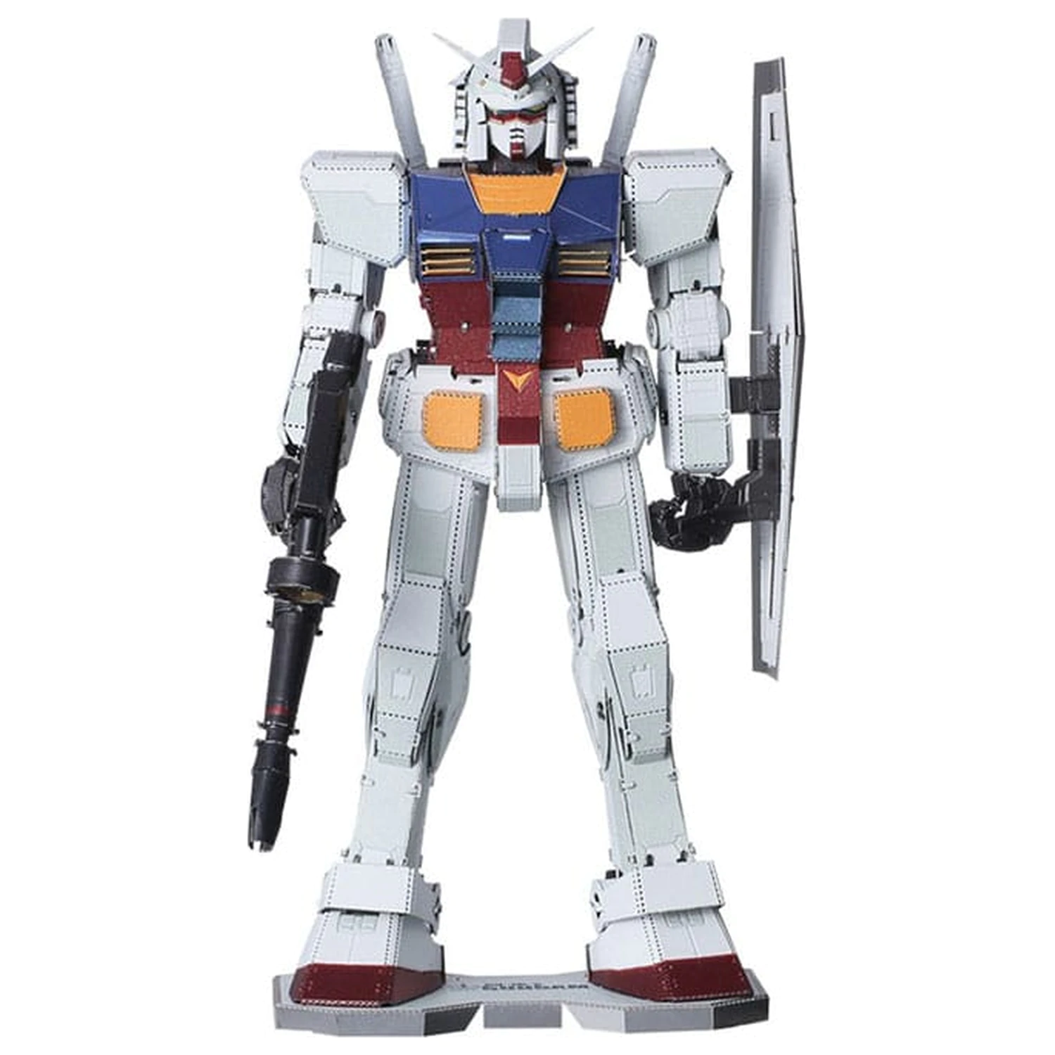 Mobile Suit Gundam Metallic Nano Puzzle RX-78-2 modell készlet 12 cm  termékfotó