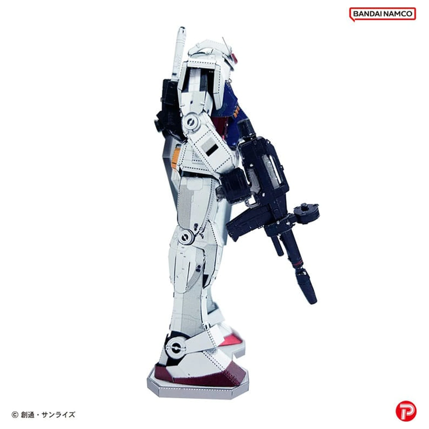 Mobile Suit Gundam Metallic Nano Puzzle RX-78-2 modell készlet 12 cm  termékfotó