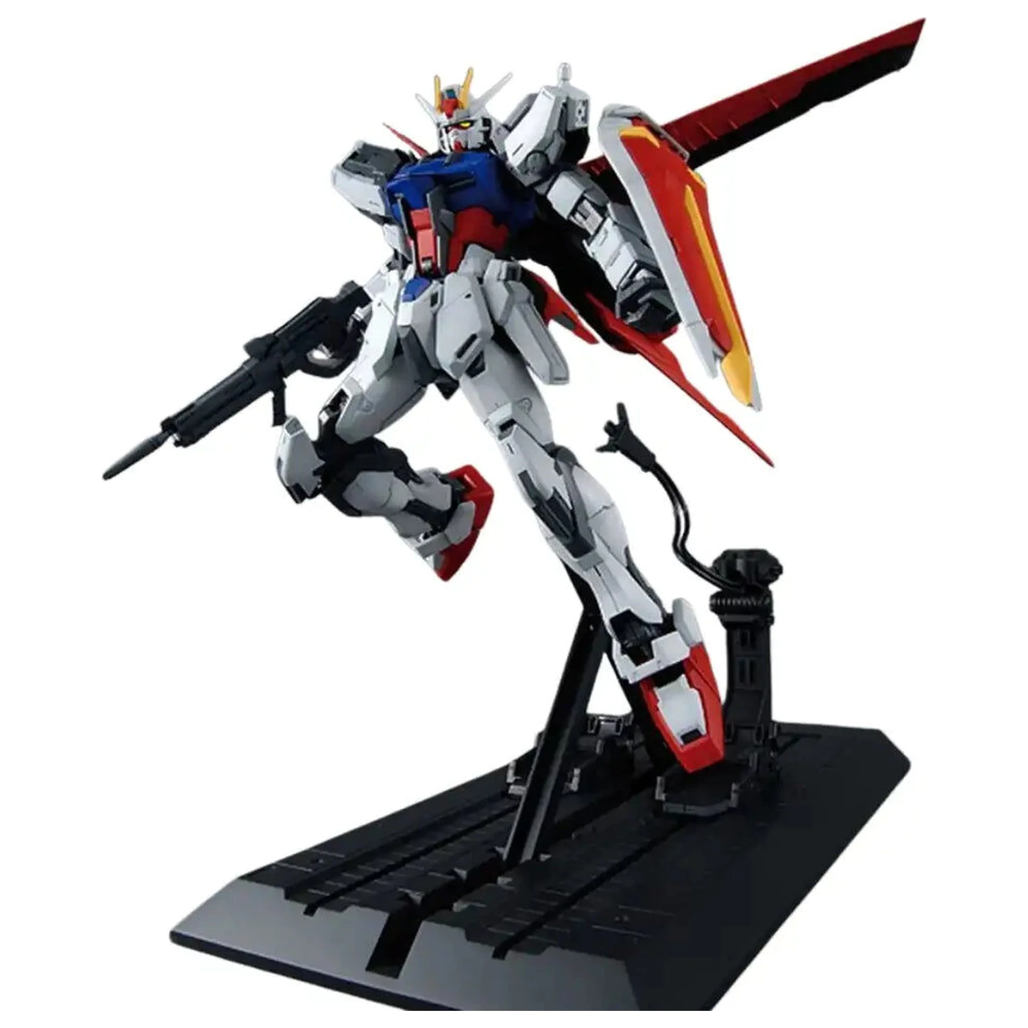 Mobile Suit Gundam MG 1/100 Aile Strike Ver RM modell készlet figura termékfotó