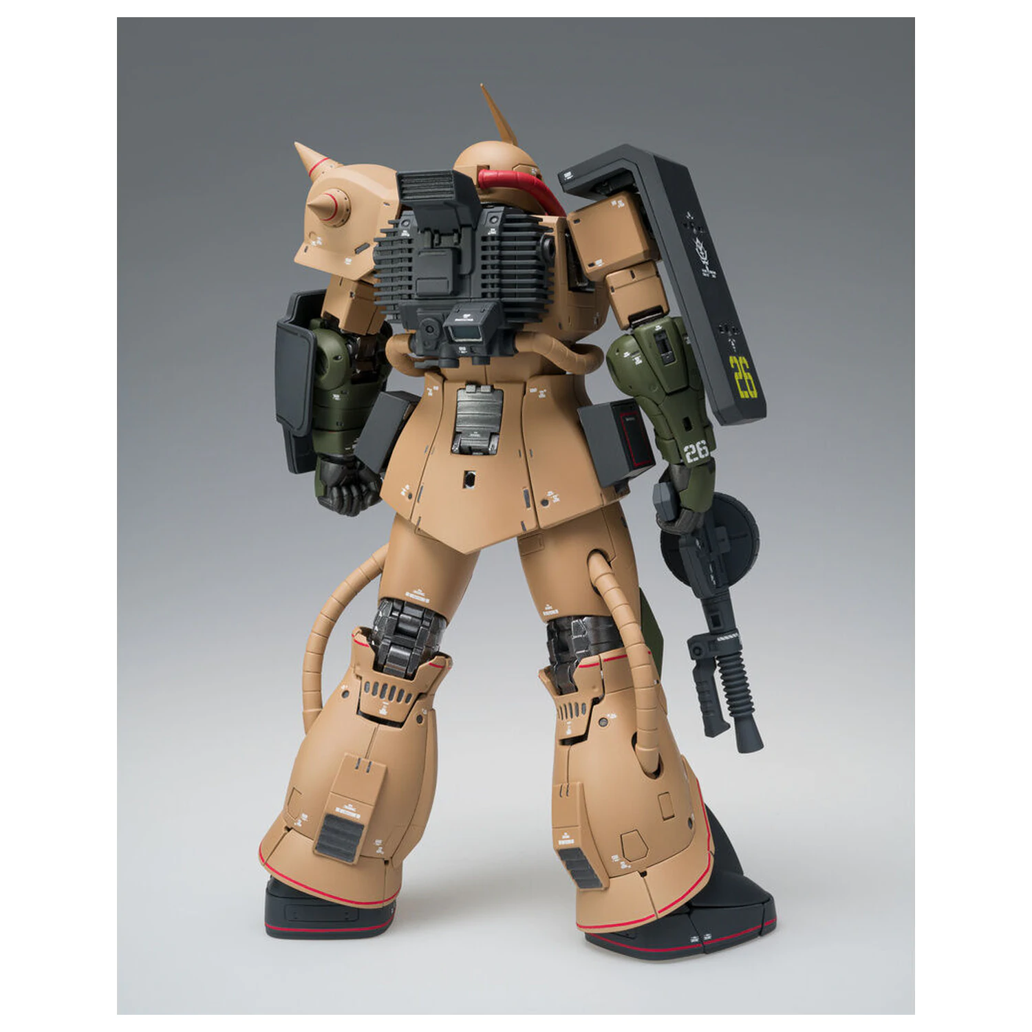 Mobile Suit Gundam MSV Gundam Fix Figuration Metal Composite MS 06D Zaku Desert Type figura 18cm termékfotó