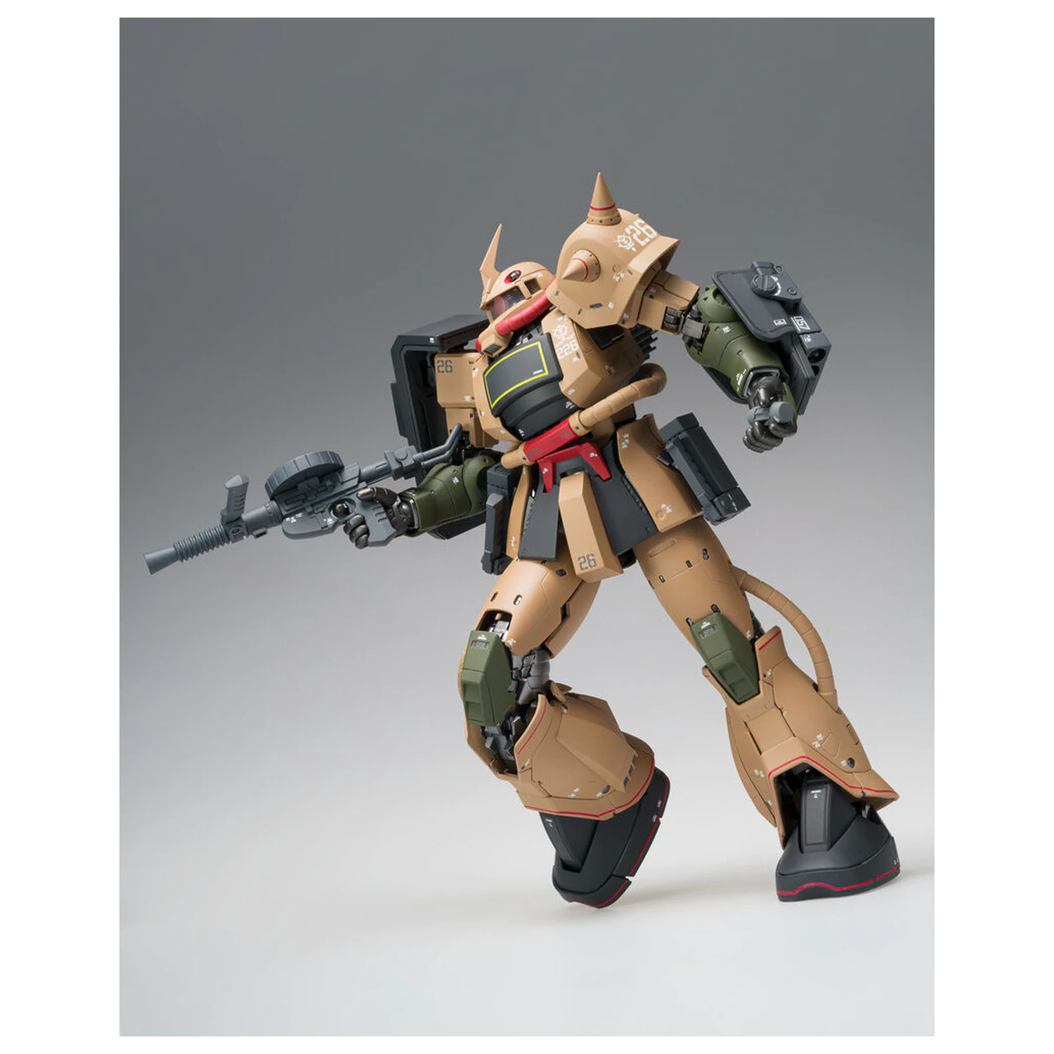 Mobile Suit Gundam MSV Gundam Fix Figuration Metal Composite MS 06D Zaku Desert Type figura 18cm termékfotó