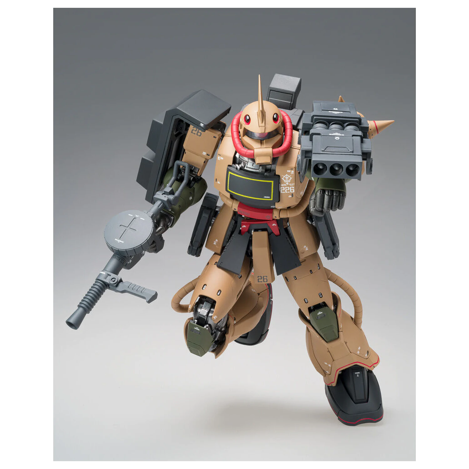 Mobile Suit Gundam MSV Gundam Fix Figuration Metal Composite MS 06D Zaku Desert Type figura 18cm termékfotó