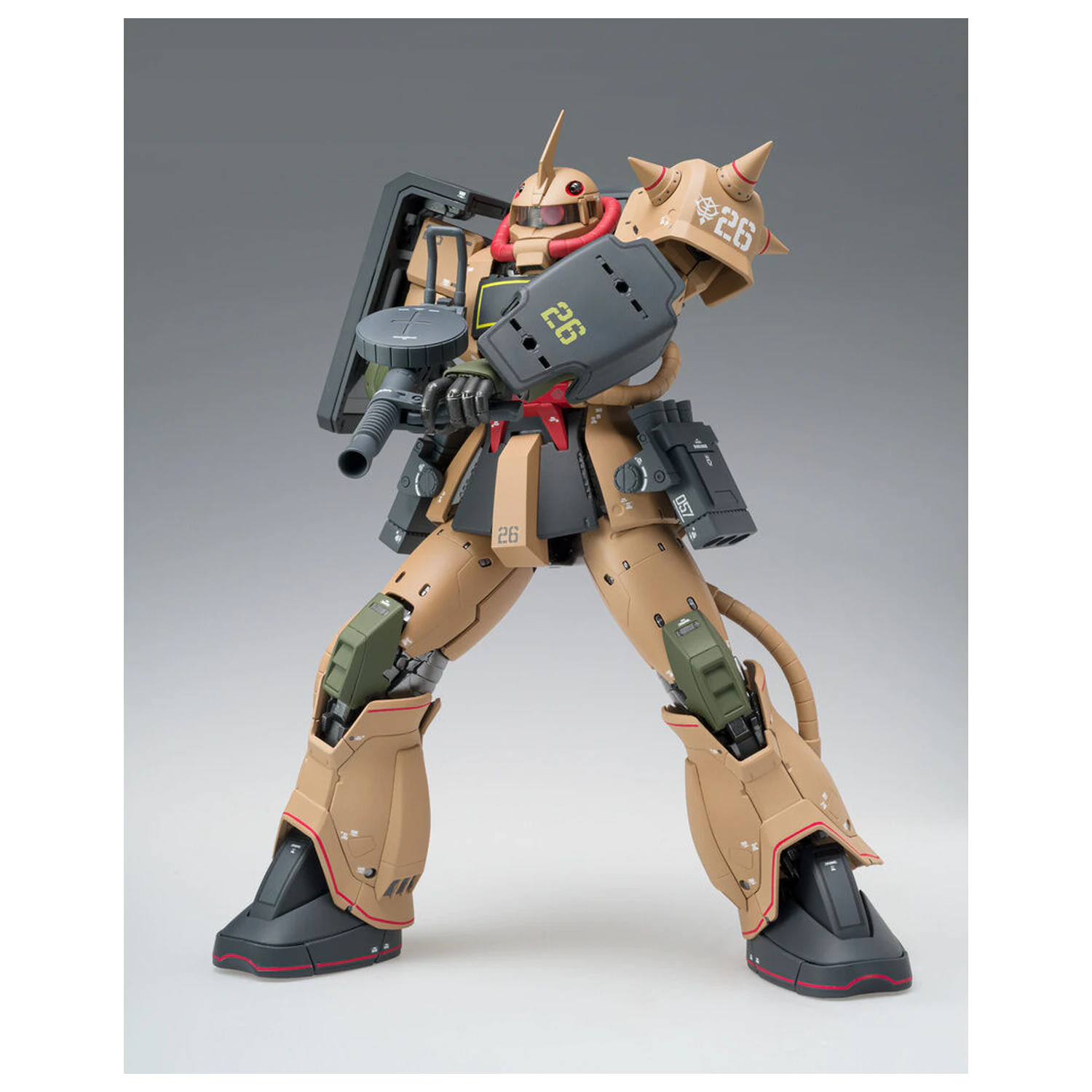 Mobile Suit Gundam MSV Gundam Fix Figuration Metal Composite MS 06D Zaku Desert Type figura 18cm termékfotó