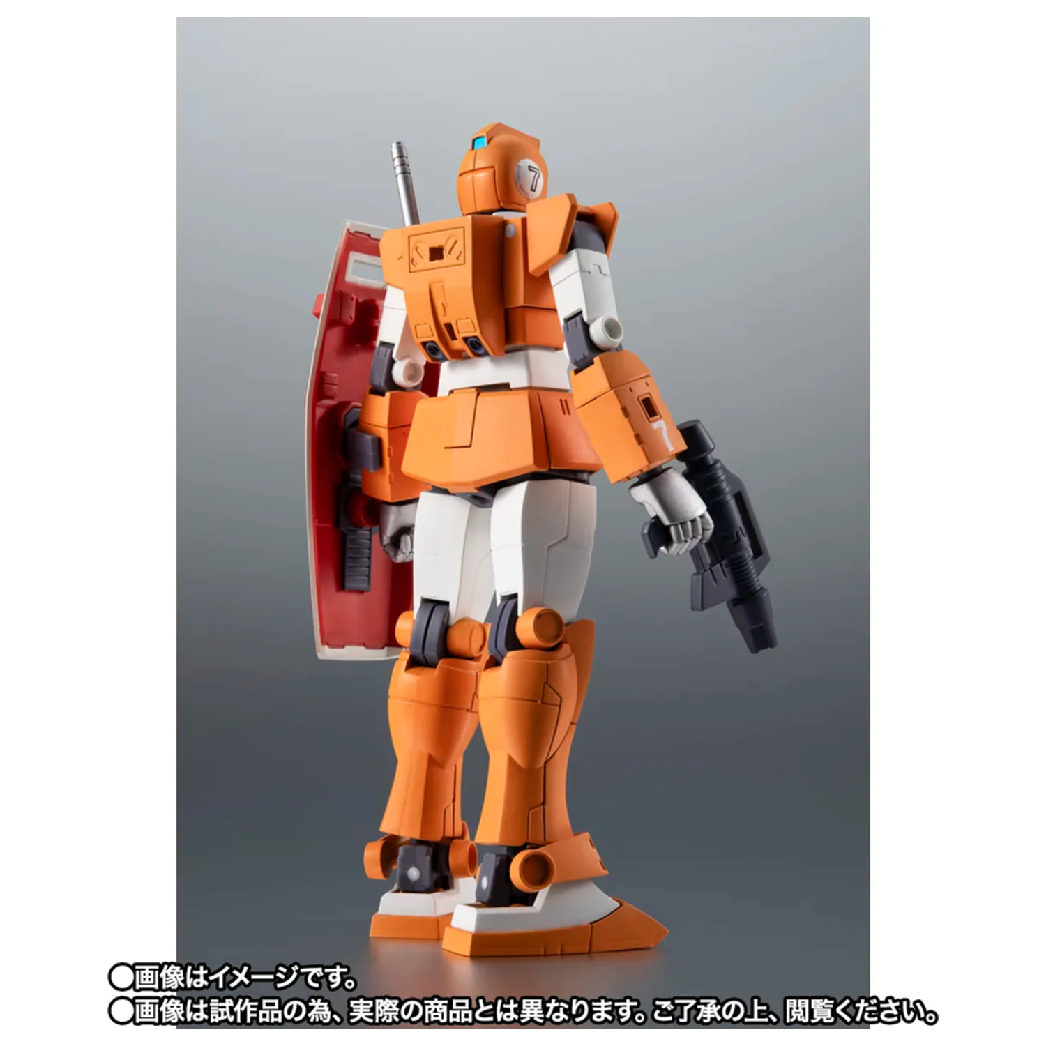 Mobile Suit Gundam MSV Side MS TGM 79 GM Trainer Robot figura 12,5cm termékfotó