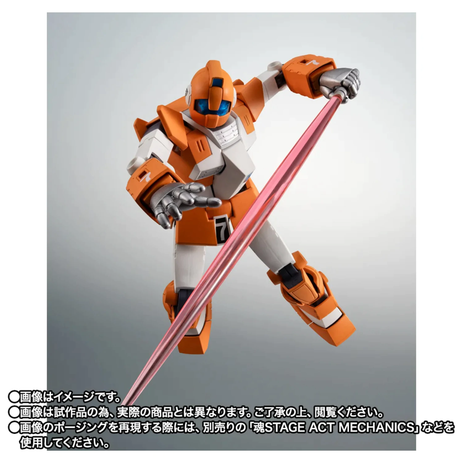 Mobile Suit Gundam MSV Side MS TGM 79 GM Trainer Robot figura 12,5cm termékfotó