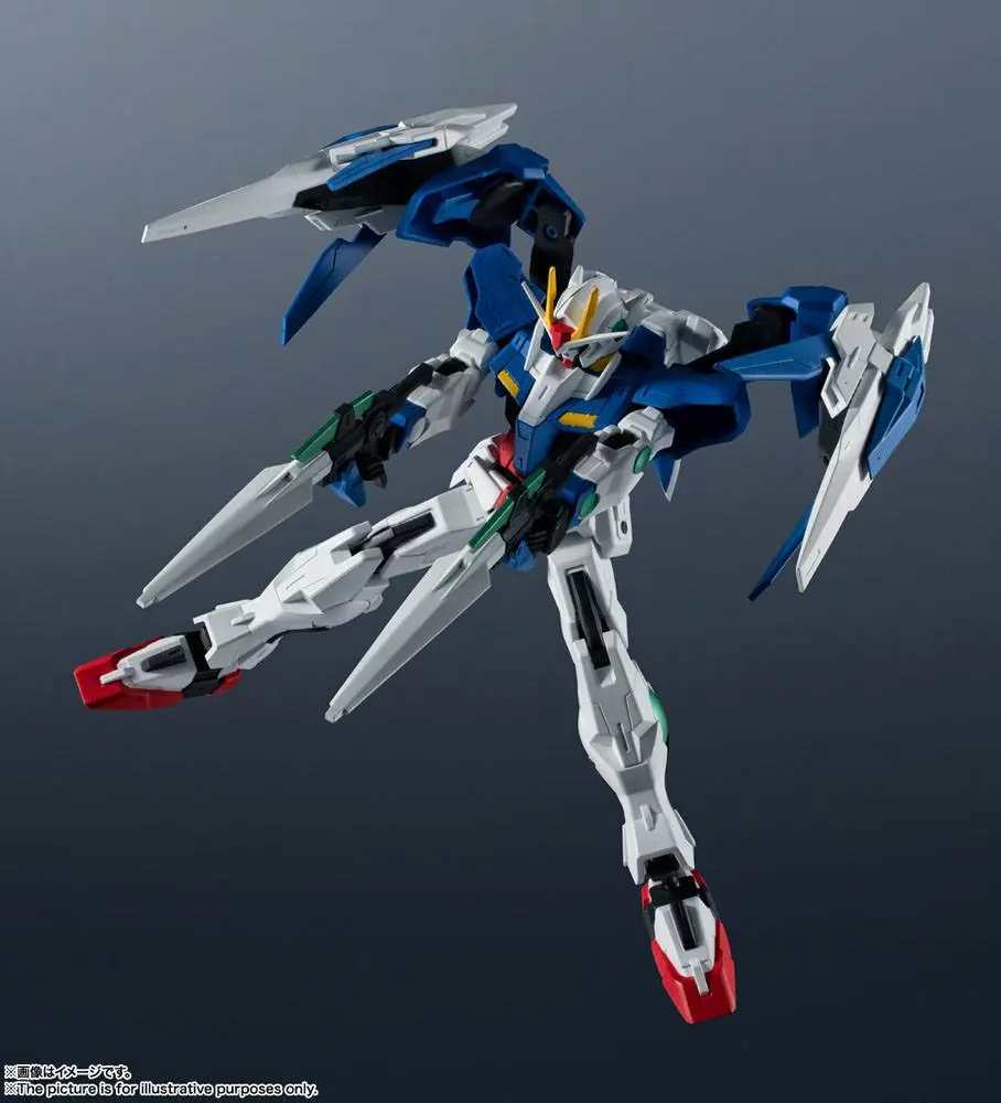 Mobile Suit Gundam Robot Spirits GN-0000+GNR-010 00 Raiser akciófigura 15 cm termékfotó