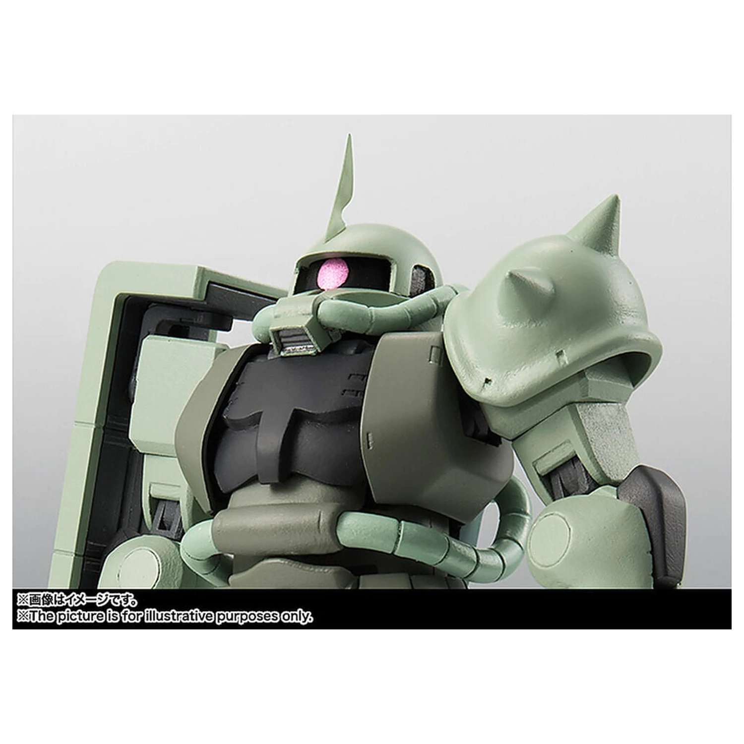 Mobile Suit Gundam Robot Spirits MS 06 Zaku ver ANIME Reissue figura 12,5cm termékfotó
