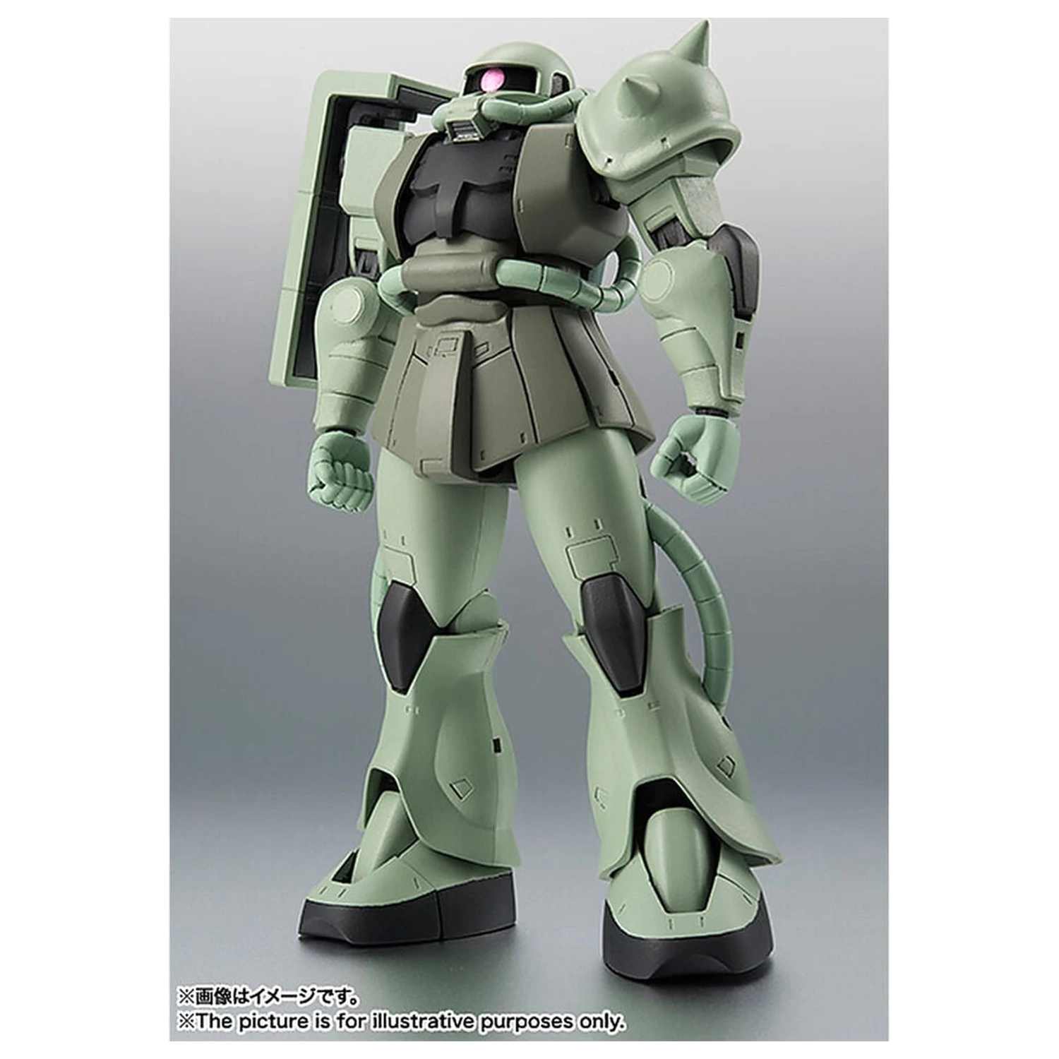 Mobile Suit Gundam Robot Spirits MS 06 Zaku ver ANIME Reissue figura 12,5cm termékfotó