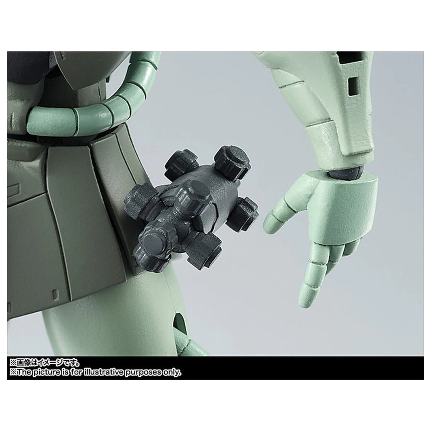 Mobile Suit Gundam Robot Spirits MS 06 Zaku ver ANIME Reissue figura 12,5cm termékfotó