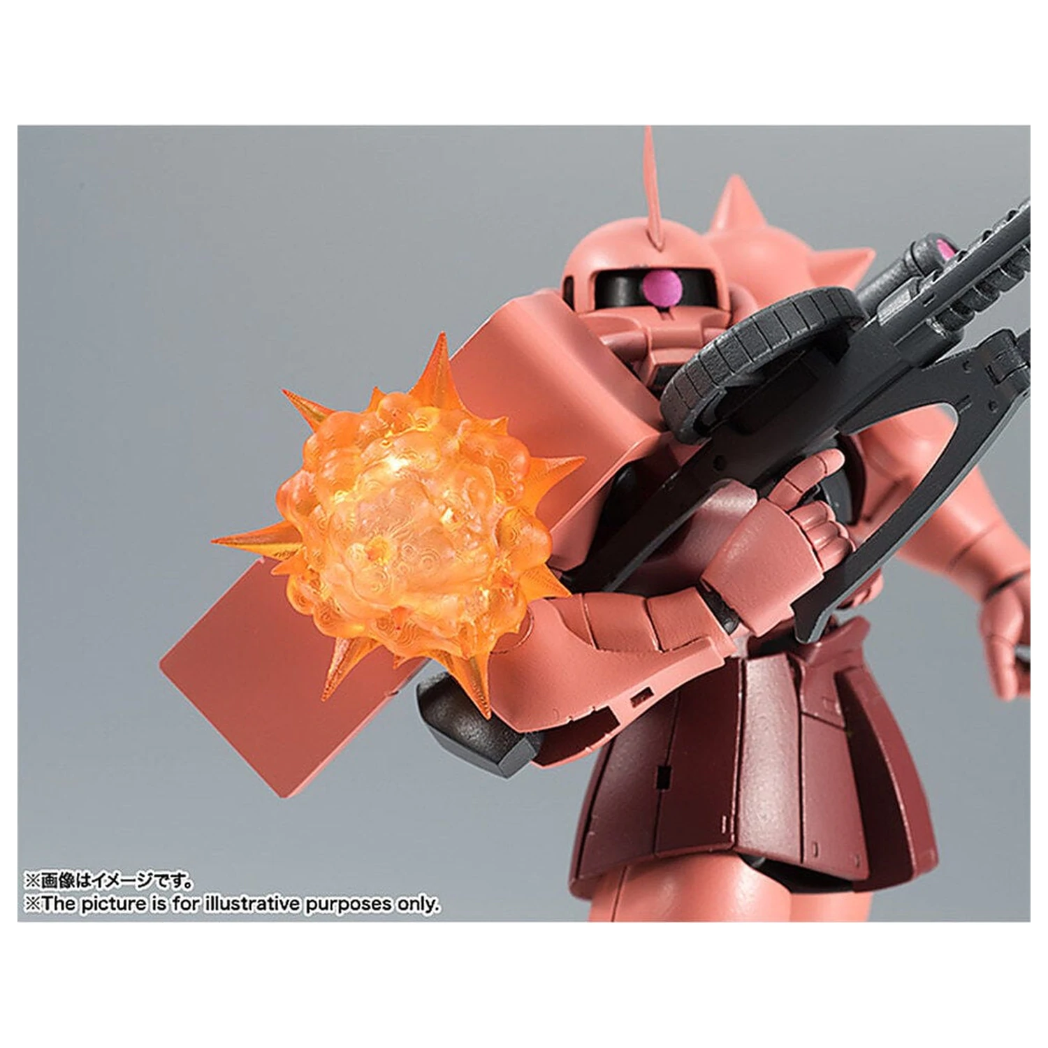 Mobile Suit Gundam Robot Spirits MS 06S Chars Zaku ver ANIME Reissue figura 12,5cm termékfotó