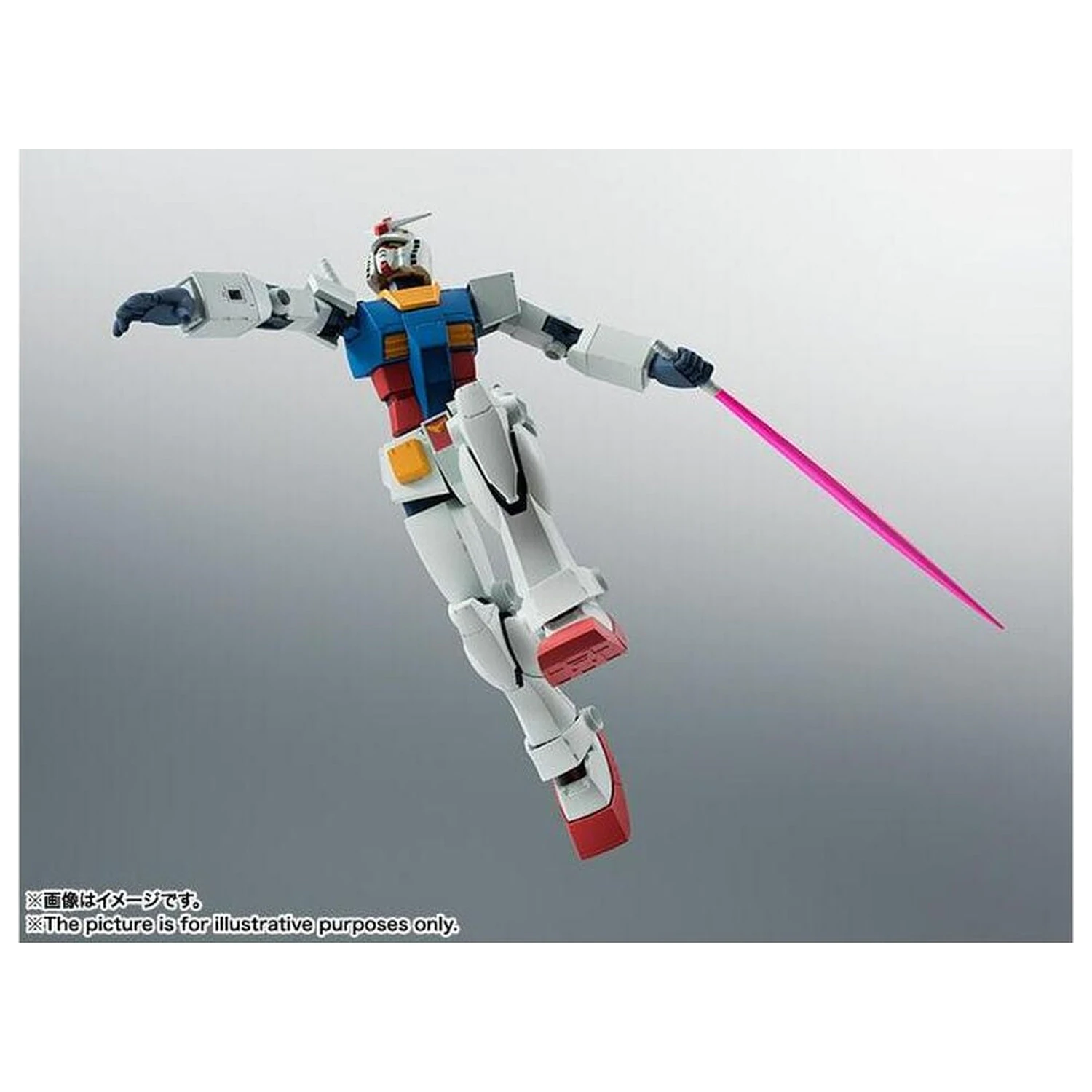 Mobile Suit Gundam Robot Spirits RX 78 2 Gundam ver ANIME Reissue figura 12,5cm termékfotó