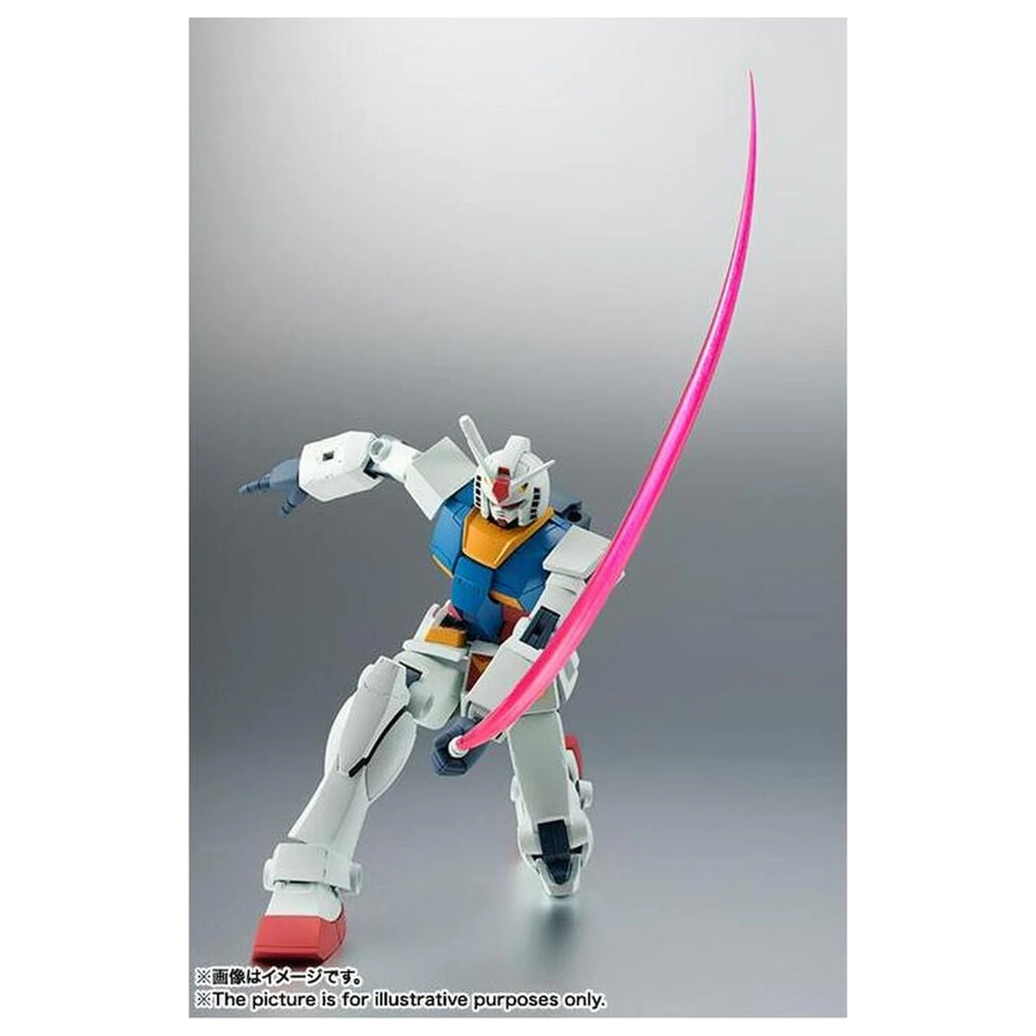 Mobile Suit Gundam Robot Spirits RX 78 2 Gundam ver ANIME Reissue figura 12,5cm termékfotó