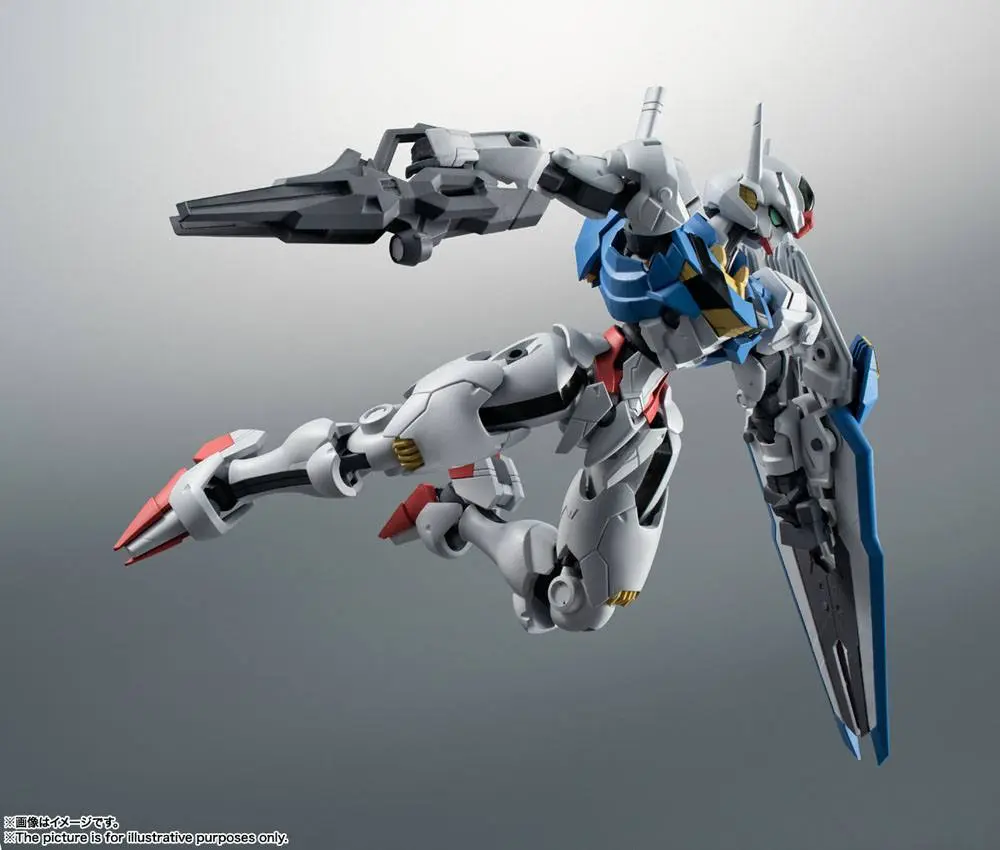 Mobile Suit Gundam Robot Spirits: The Witch from Mercury GUNDAM AERIAL ver.A.N.I.M.E. akciófigura 12 cm termékfotó
