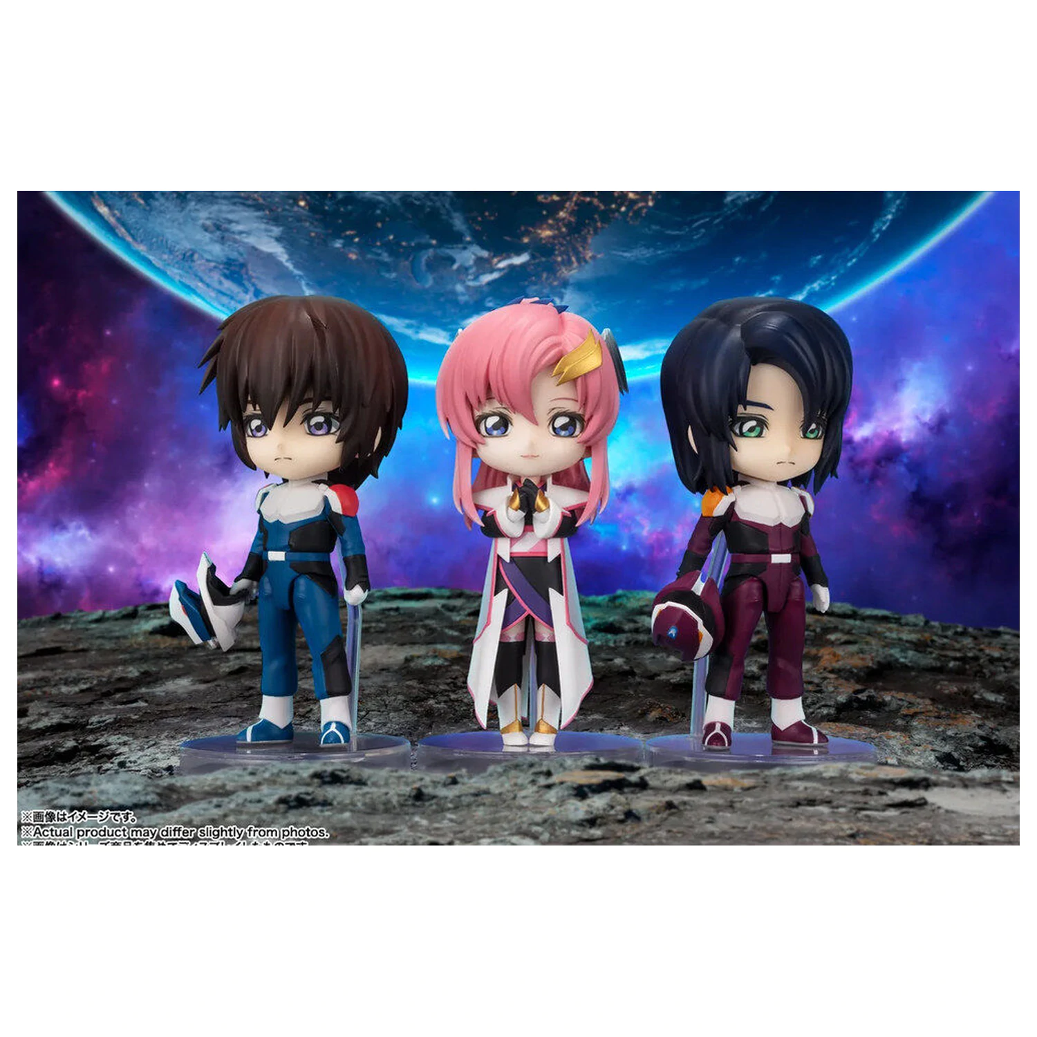 Mobile Suit Gundam SEED Freedom Figuarts mini Lacus Clyne figura 9cm termékfotó