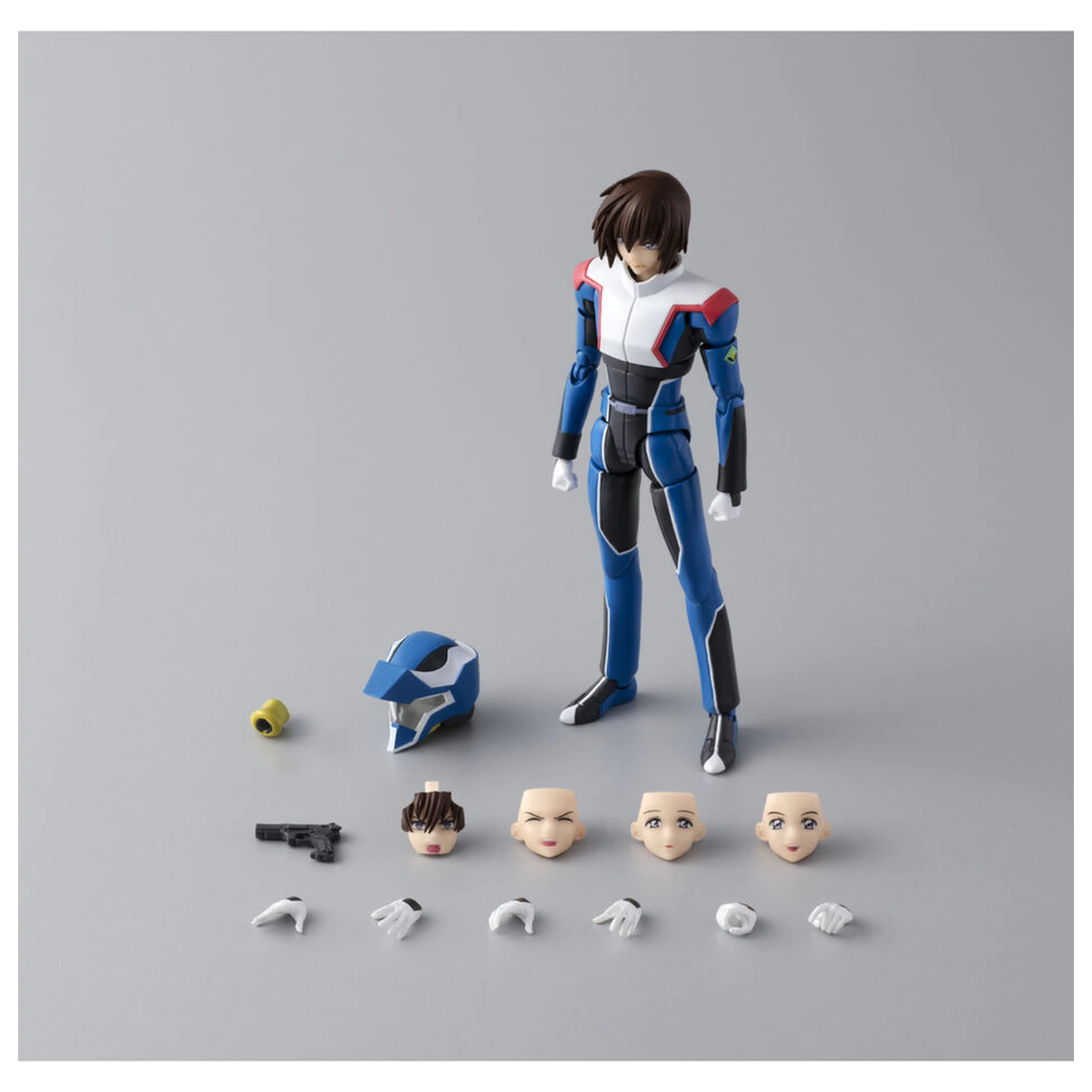 Mobile Suit Gundam SEED Freedom SH Figuarts Kira Yamato Orb Union Pilot Suits Ver figura 14cm termékfotó