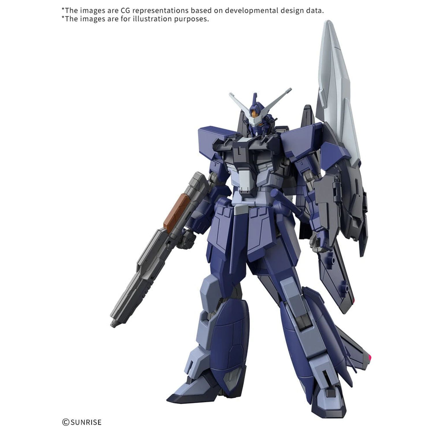 Mobile Suit Gundam Seed Freedom Zero Murasame Kai Early Production Type HG 1/144 Scale Model készlet figura termékfotó