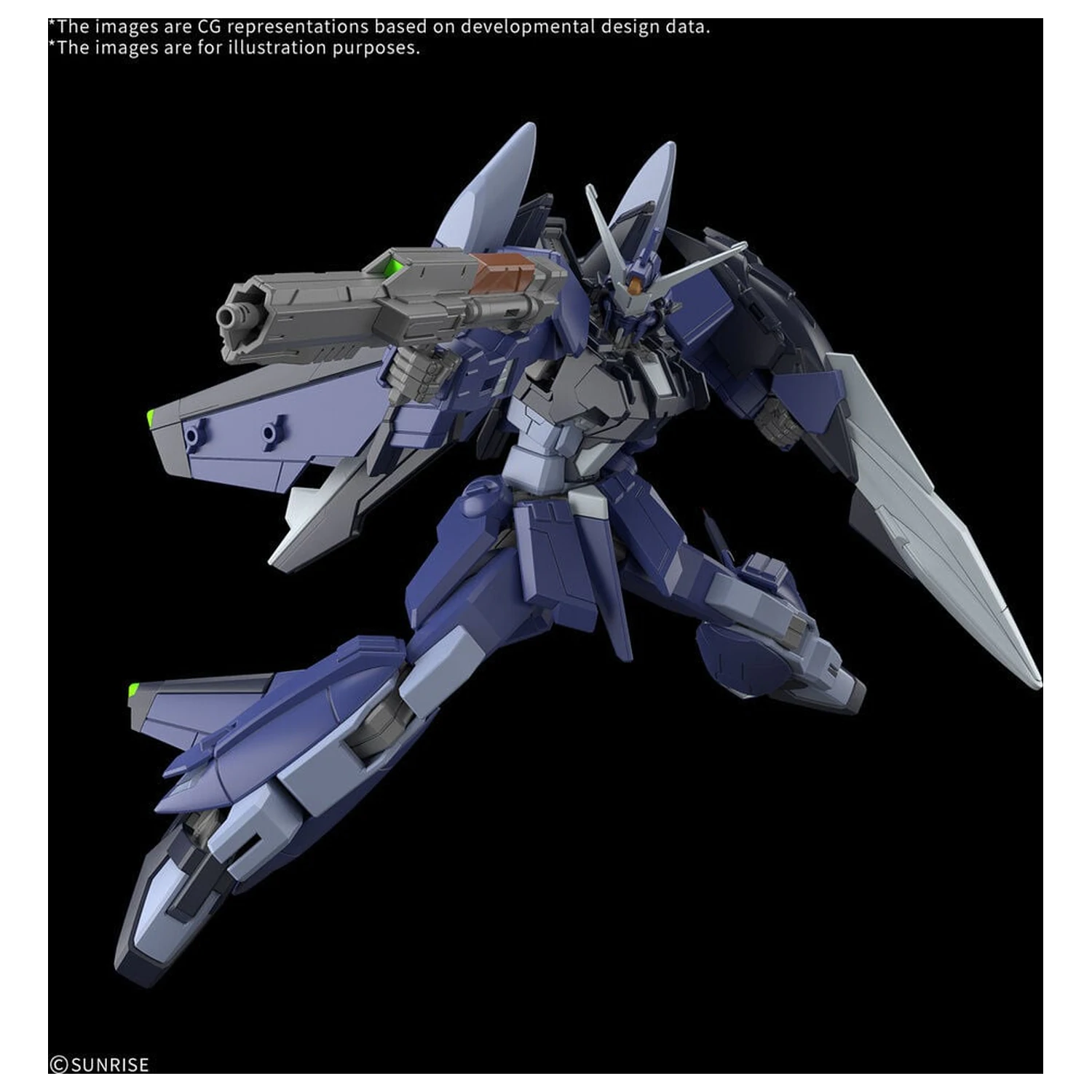 Mobile Suit Gundam Seed Freedom Zero Murasame Kai Early Production Type HG 1/144 Scale Model készlet figura termékfotó