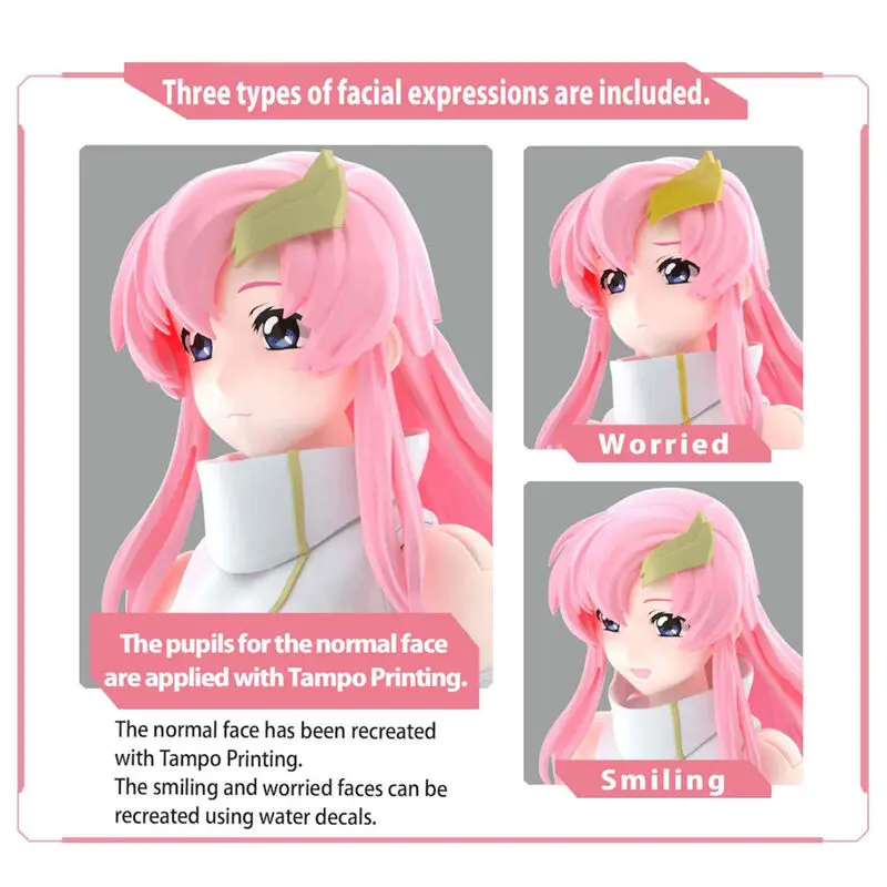Mobile Suit Gundam SEED Lacus Clyne modell készlet figura termékfotó