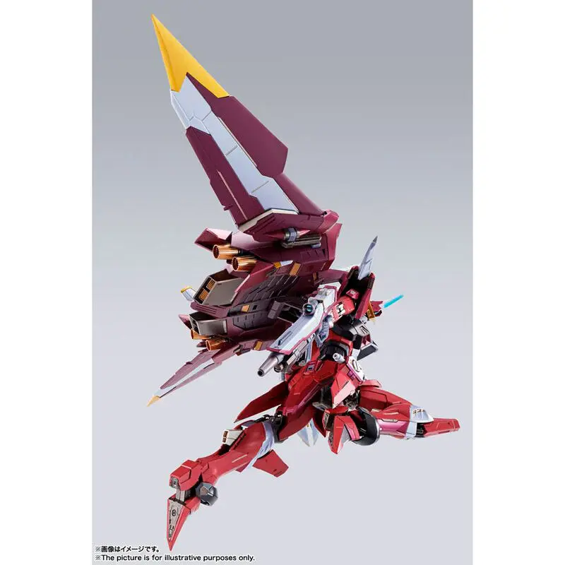 Mobile Suit Gundam Seed Metal Build Diecast Justice Gundam figura 18cm termékfotó
