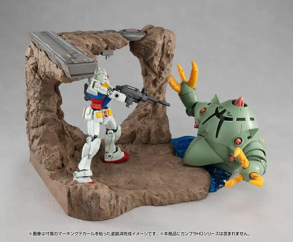 Mobile Suit Gundam SEED RM Series Realistic Model Series Diorama 1/144 G Structure (GS01) Tragedy in Jaburo Anyaga Color Edition 16 cm termékfotó