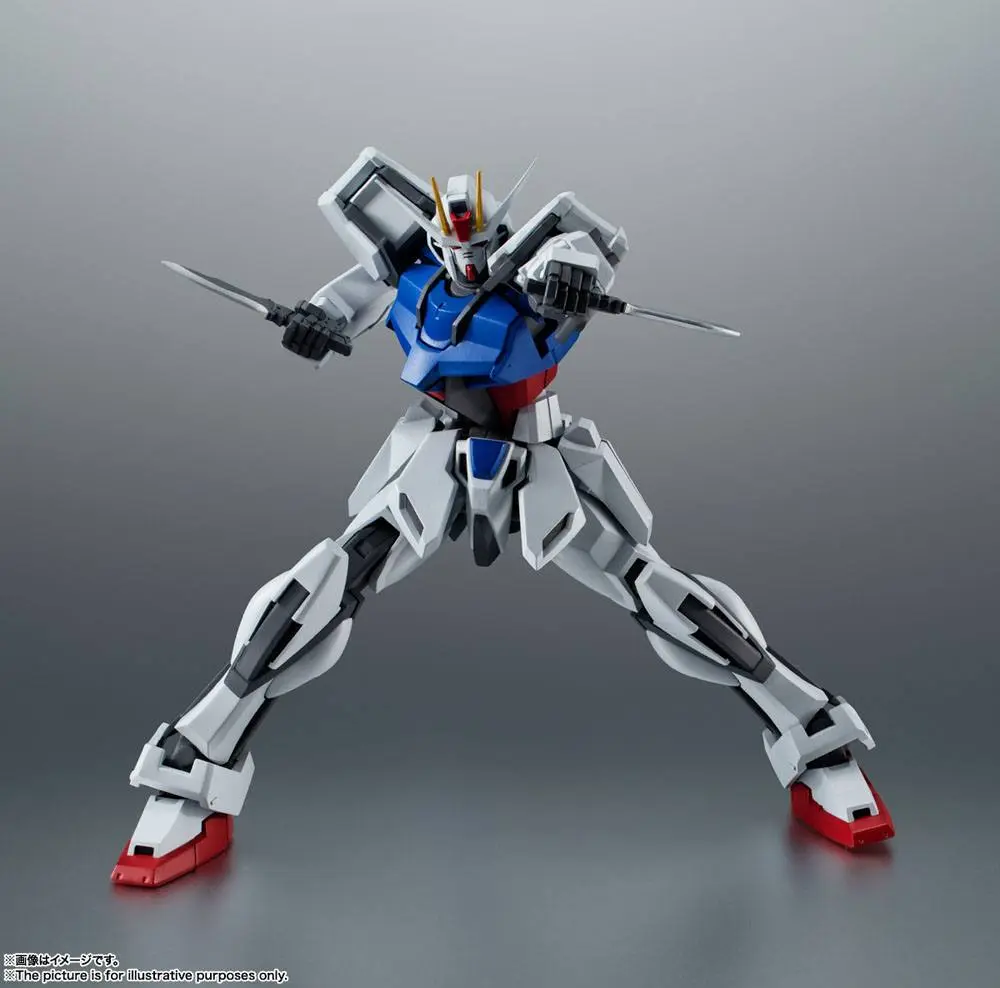 Mobile Suit Gundam Seed Robot Spirits (Side MS) GAT-X105 Strike Gundam ver. A.N.I.M.E. akciófigura 12 cm termékfotó