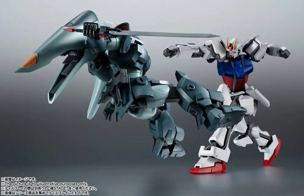 Mobile Suit Gundam Seed Robot Spirits (Side MS) ZGMF-1017 GINN ver. A.N.I.M.E. akciófigura 12 cm termékfotó