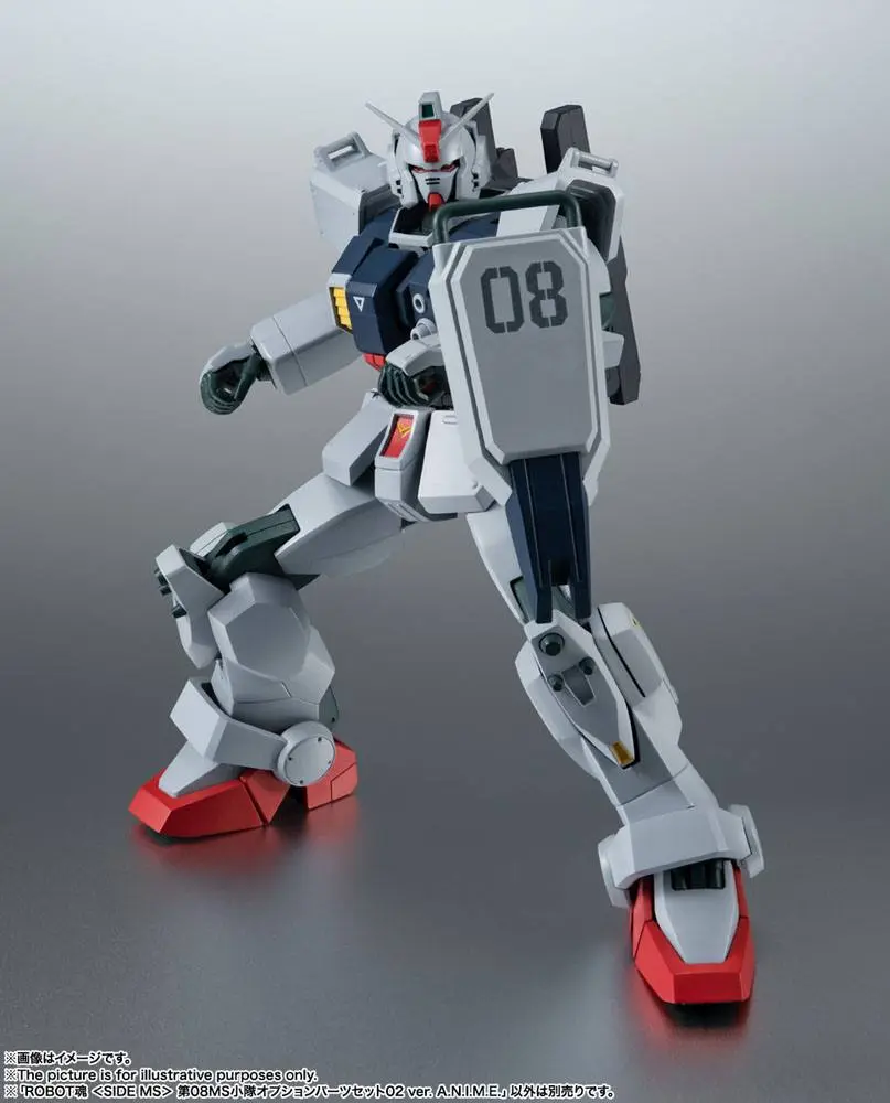 Mobile Suit Gundam: The 08th MS Team Accessory Set (Side MS) Option Parts Set 02 ver. A.N.I.M.E. termékfotó