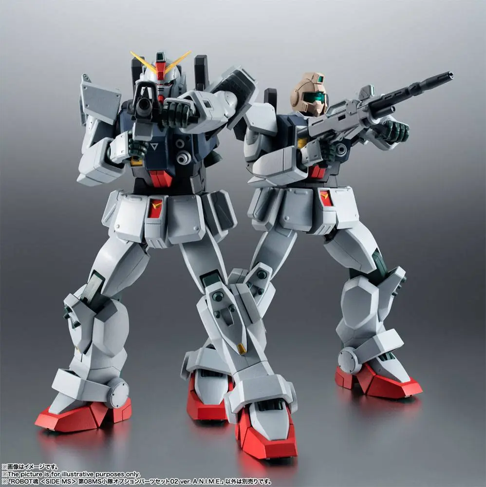 Mobile Suit Gundam: The 08th MS Team Accessory Set (Side MS) Option Parts Set 02 ver. A.N.I.M.E. termékfotó