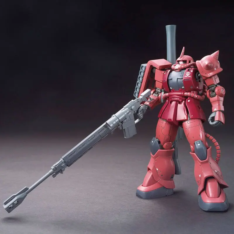 Mobile Suit Gundam The Origin Zaku II de Char modell készlet figura termékfotó
