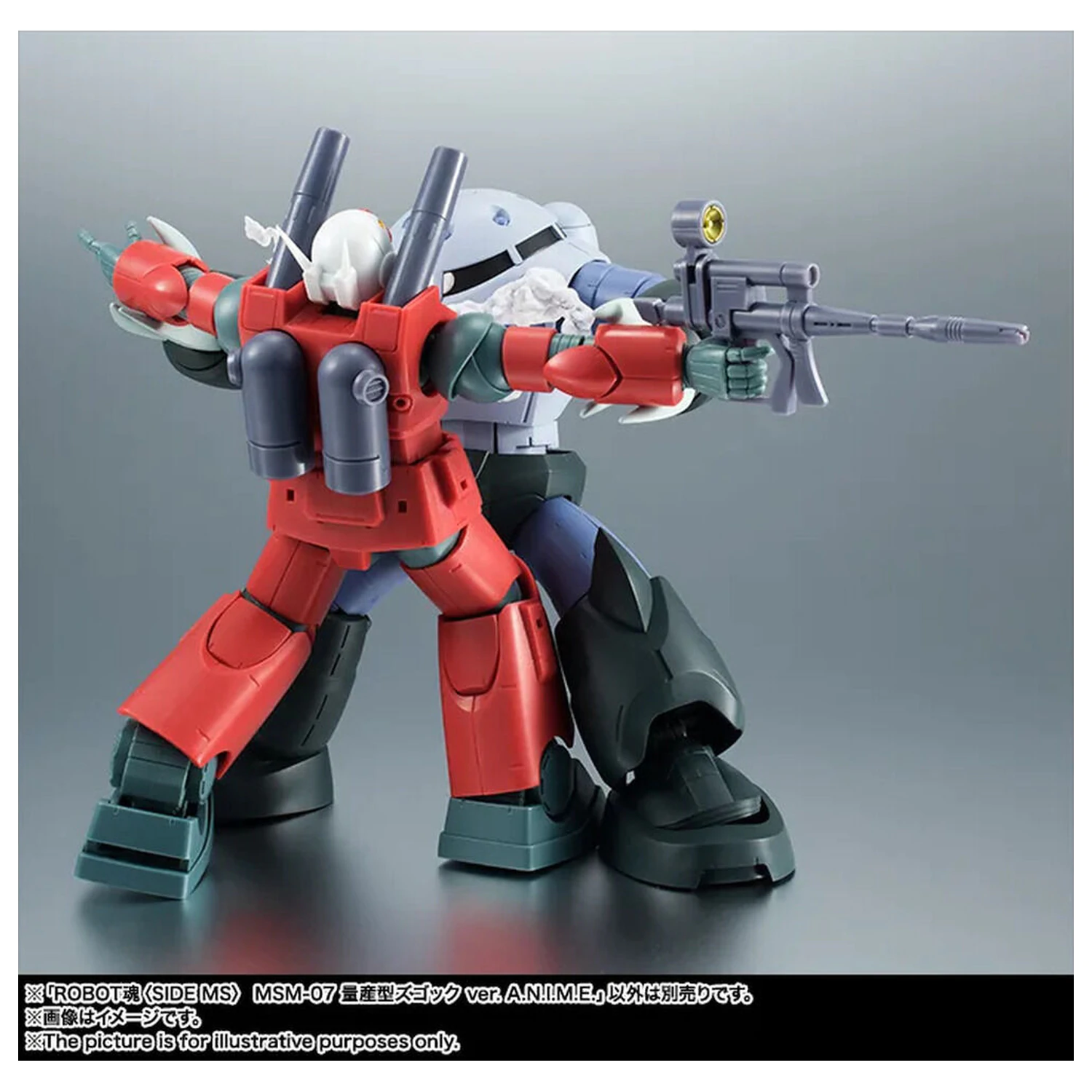 Mobile Suit Gundam The Robot Spirits Side MS MSM-07 Z'Gok ver. A.N.I.M.E. figura 13cm termékfotó