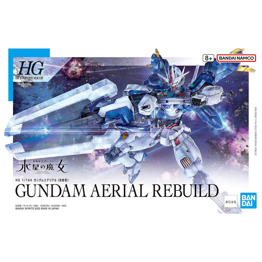 Mobile Suit Gundam: The Witch from Mercury Aerial Rebuild figura termékfotó