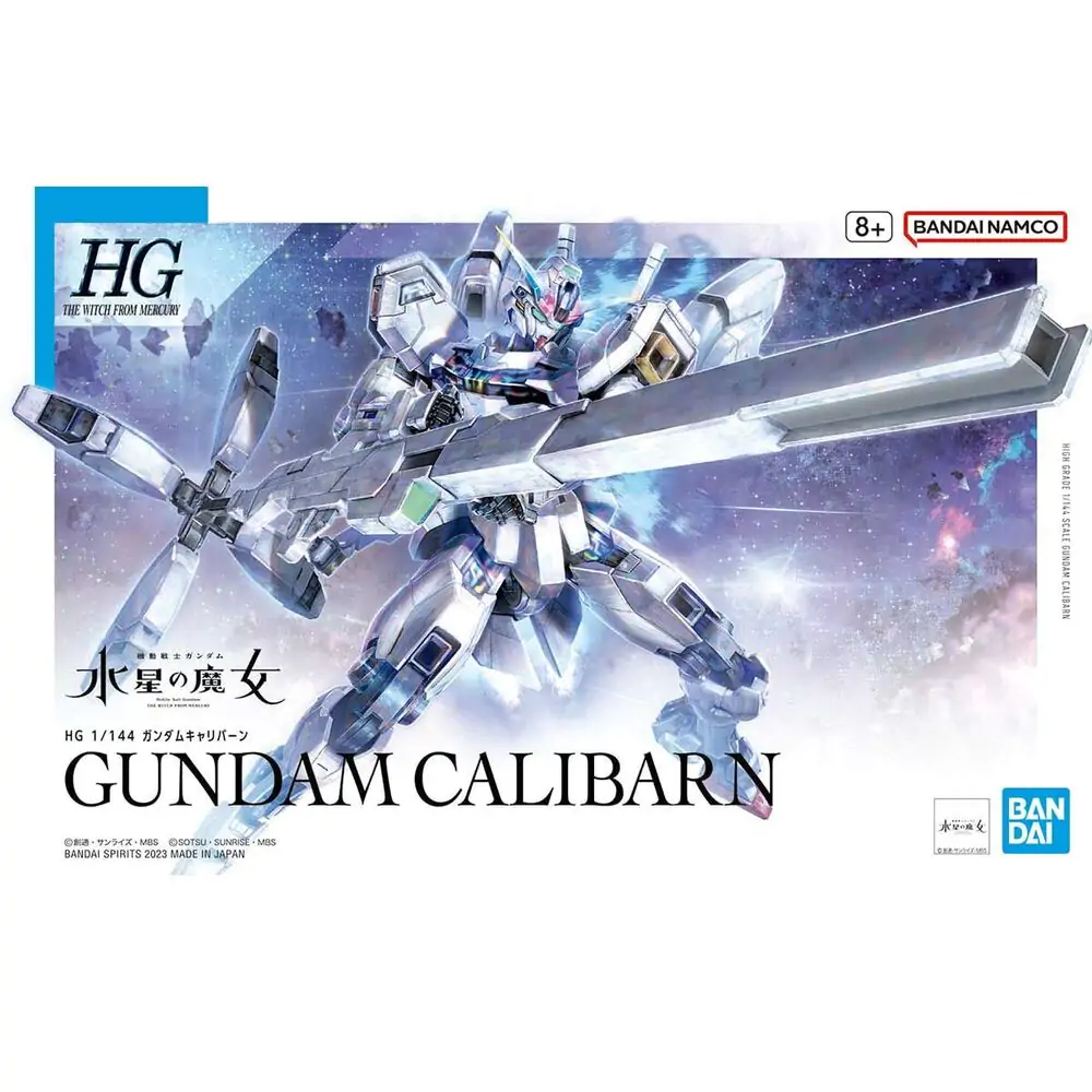 Mobile Suit Gundam: The Witch from Mercury Gundam Calibarn figura termékfotó