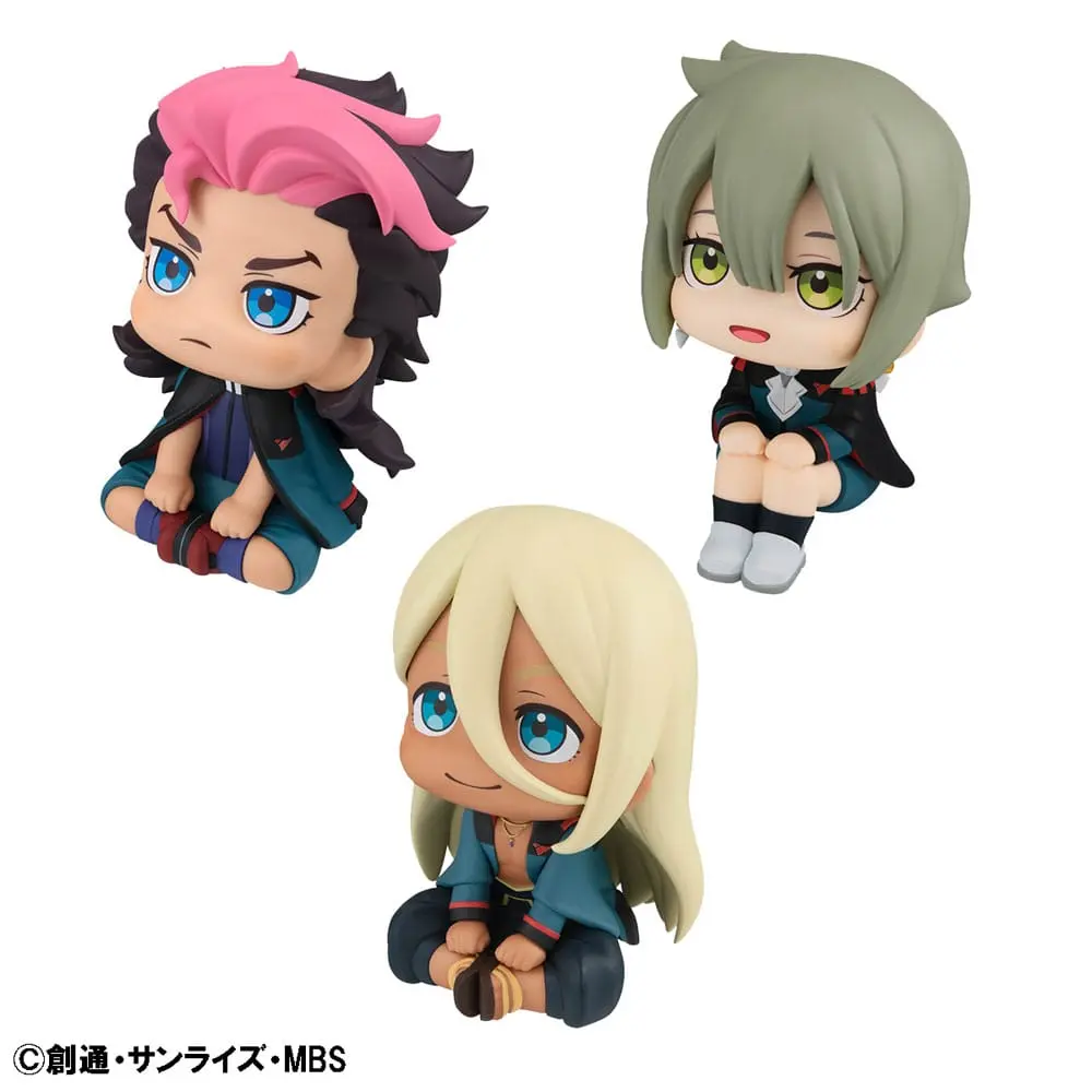 Mobile Suit Gundam: The Witch from Mercury Look Up Elan Ceres &amp; Guel Jeturk &amp; Shaddiq Zenelli PVC szobor figura 11 cm termékfotó