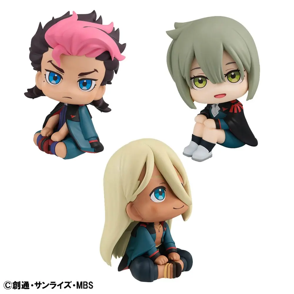 Mobile Suit Gundam: The Witch from Mercury Look Up Elan Ceres &amp; Guel Jeturk &amp; Shaddiq Zenelli PVC szobor figura 11 cm termékfotó